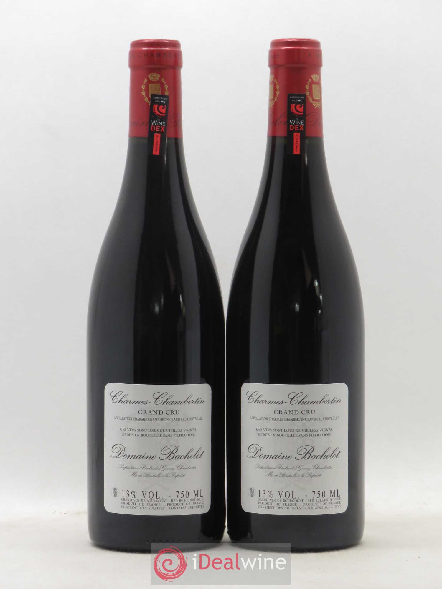 Charmes-Chambertin Grand Cru Vieilles Vignes Denis Bachelet (Domaine) 2018 - Lot de 2 bouteilles - 1