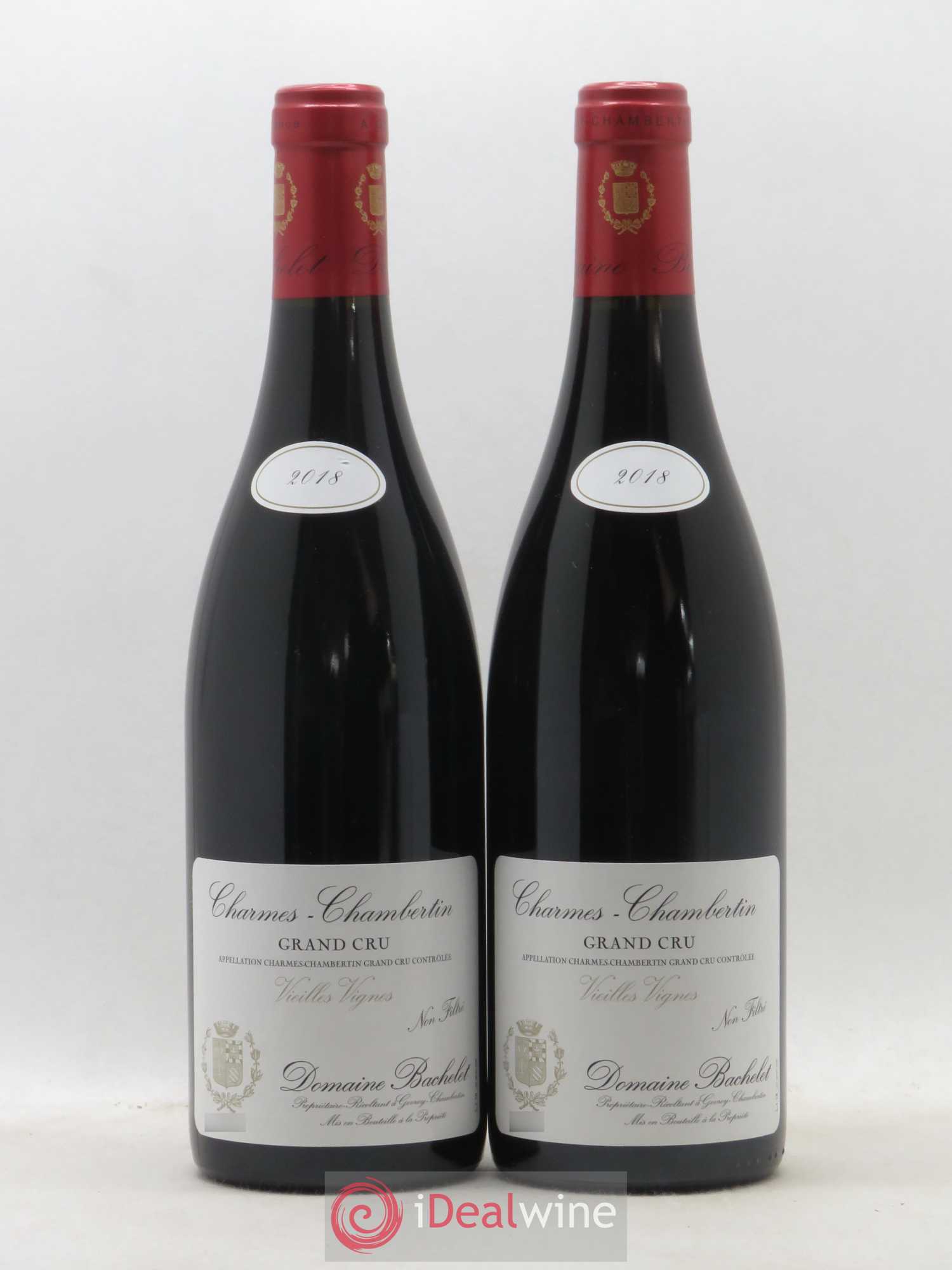 Charmes-Chambertin Grand Cru Vieilles Vignes Denis Bachelet (Domaine) 2018 - Lot de 2 bouteilles - 0