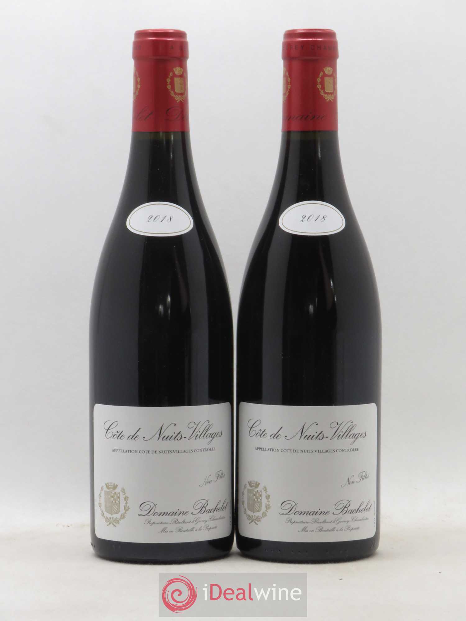 Côte de Nuits-Villages Denis Bachelet (Domaine) 2018 - Lot de 2 bouteilles - 0
