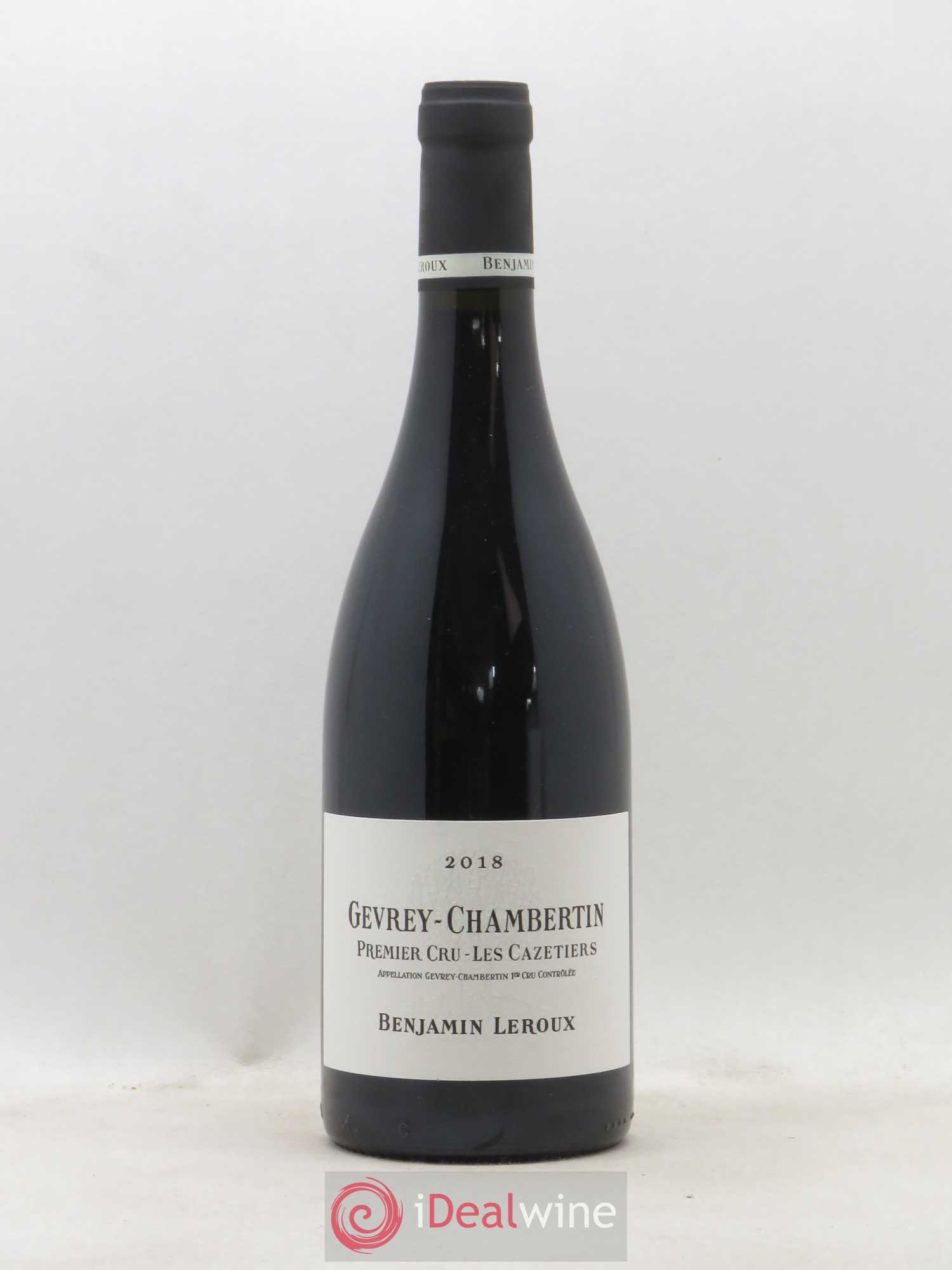 Gevrey-Chambertin 1er Cru Les Cazetiers Benjamin Leroux 2018 - Posten von 1 Flasche - 0