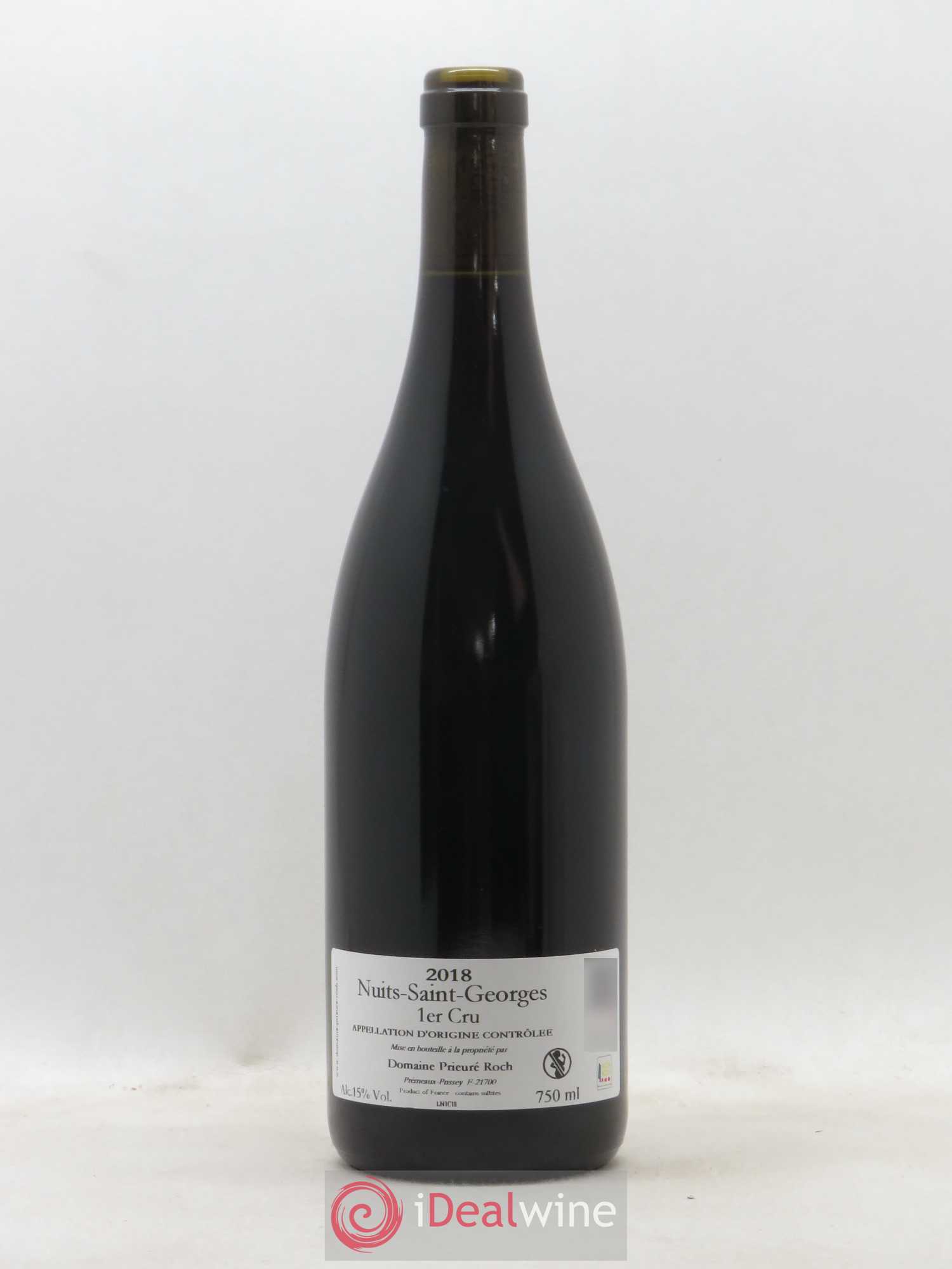 Nuits-Saint-Georges 1er Cru Prieuré Roch 2018 - Lot de 1 bouteille - 1