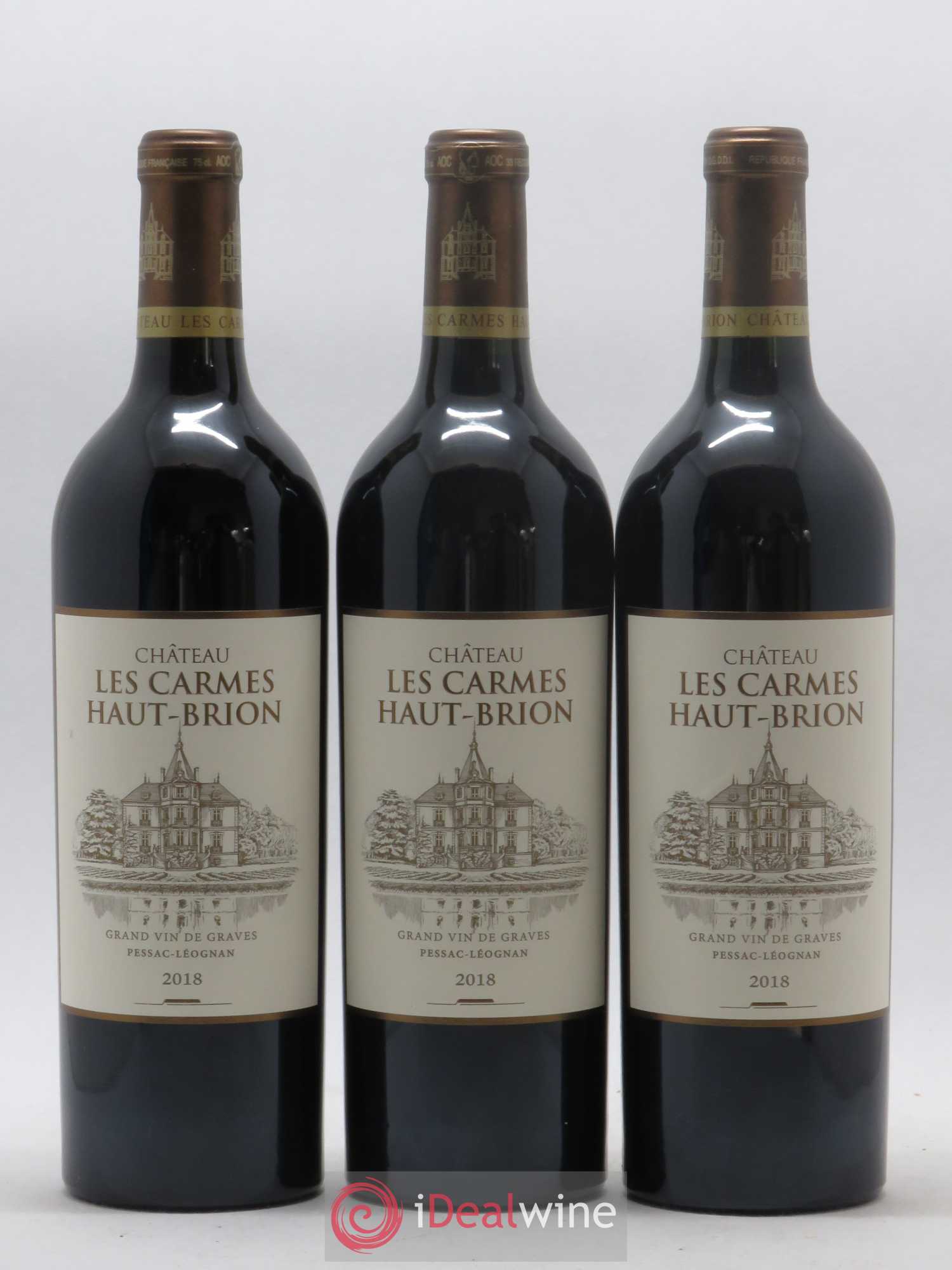 Château Les Carmes Haut-Brion 2018 - Lot de 6 bouteilles - 2