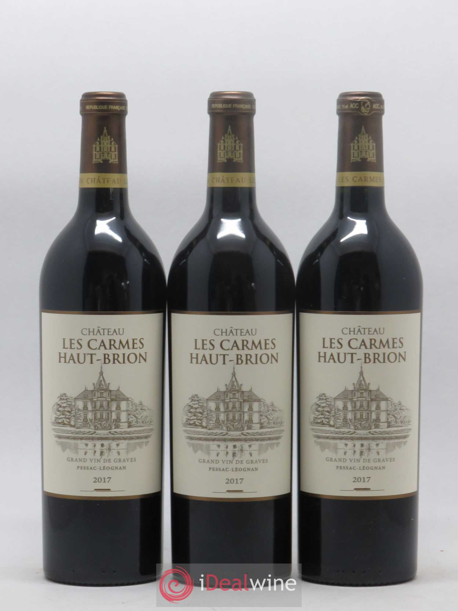 Château Les Carmes Haut-Brion 2017 - Lot de 6 bouteilles - 2