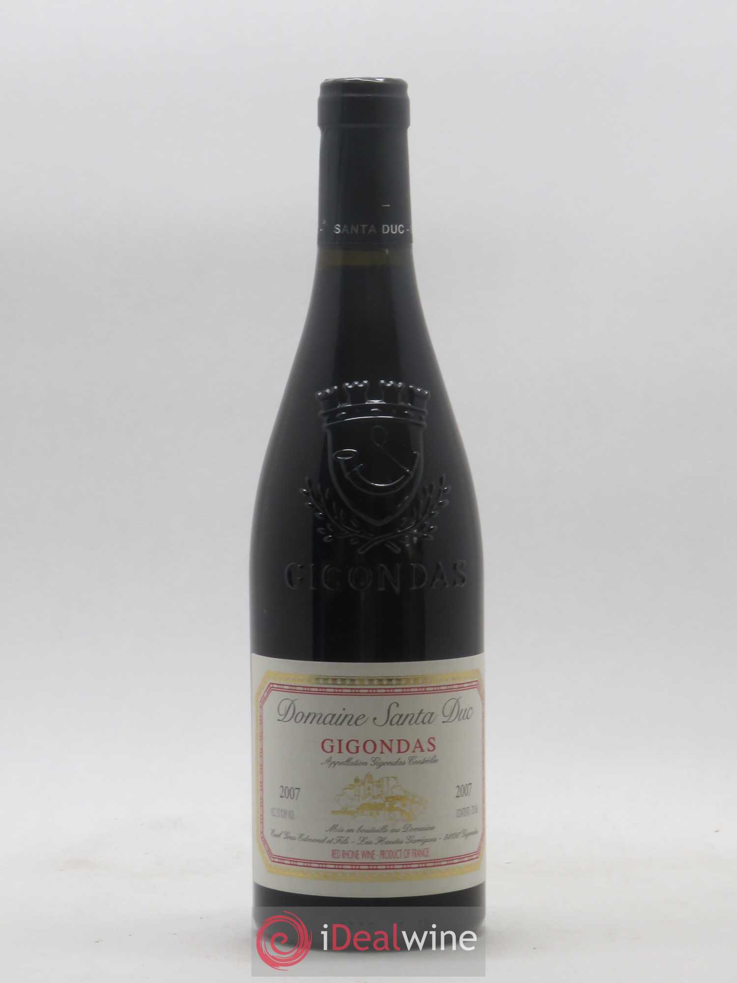 Gigondas Santa Duc 2007 - Posten von 1 Flasche - 0