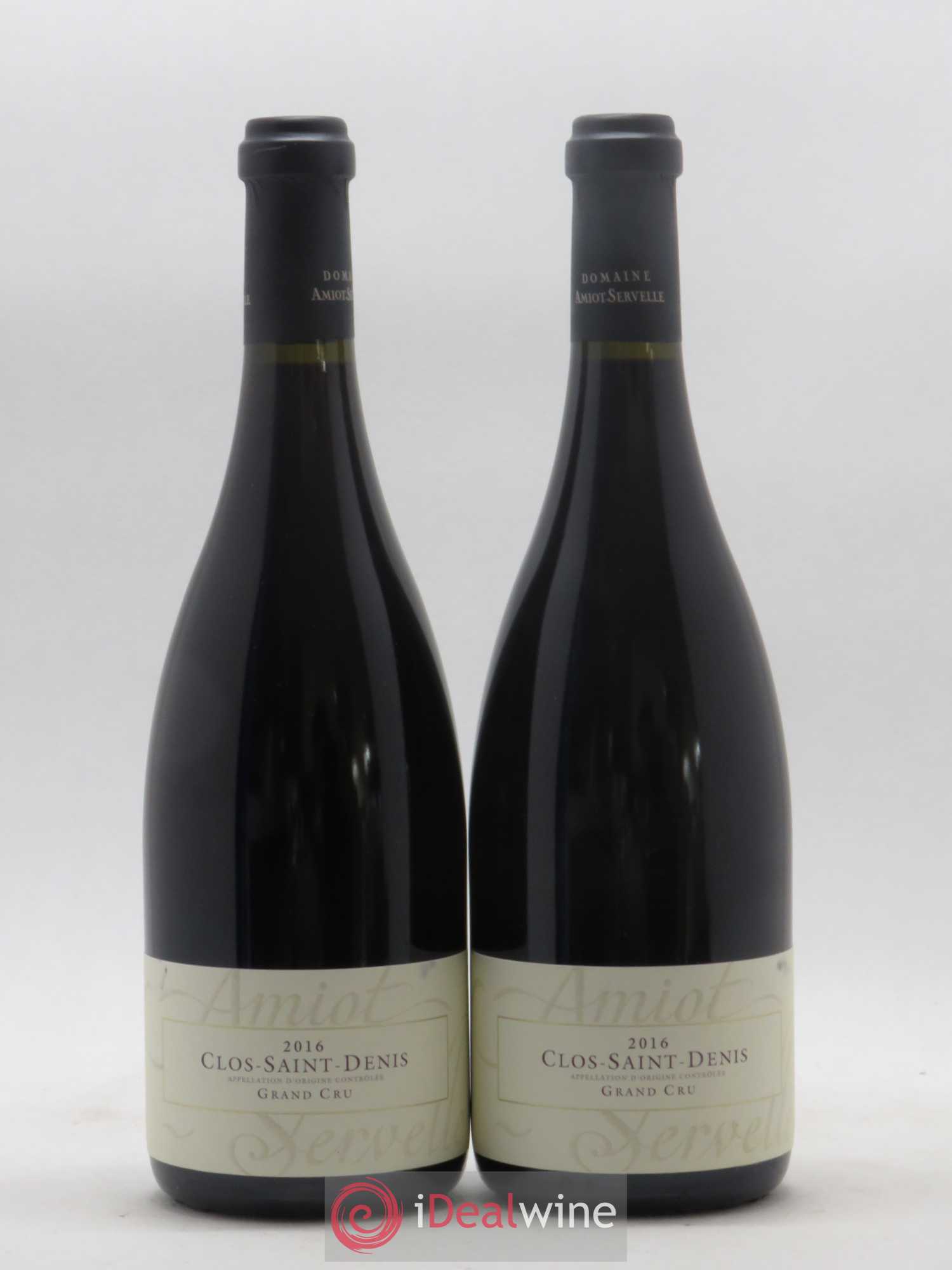 Clos Saint-Denis Grand Cru Amiot-Servelle 2016 - Lot de 2 bouteilles - 0