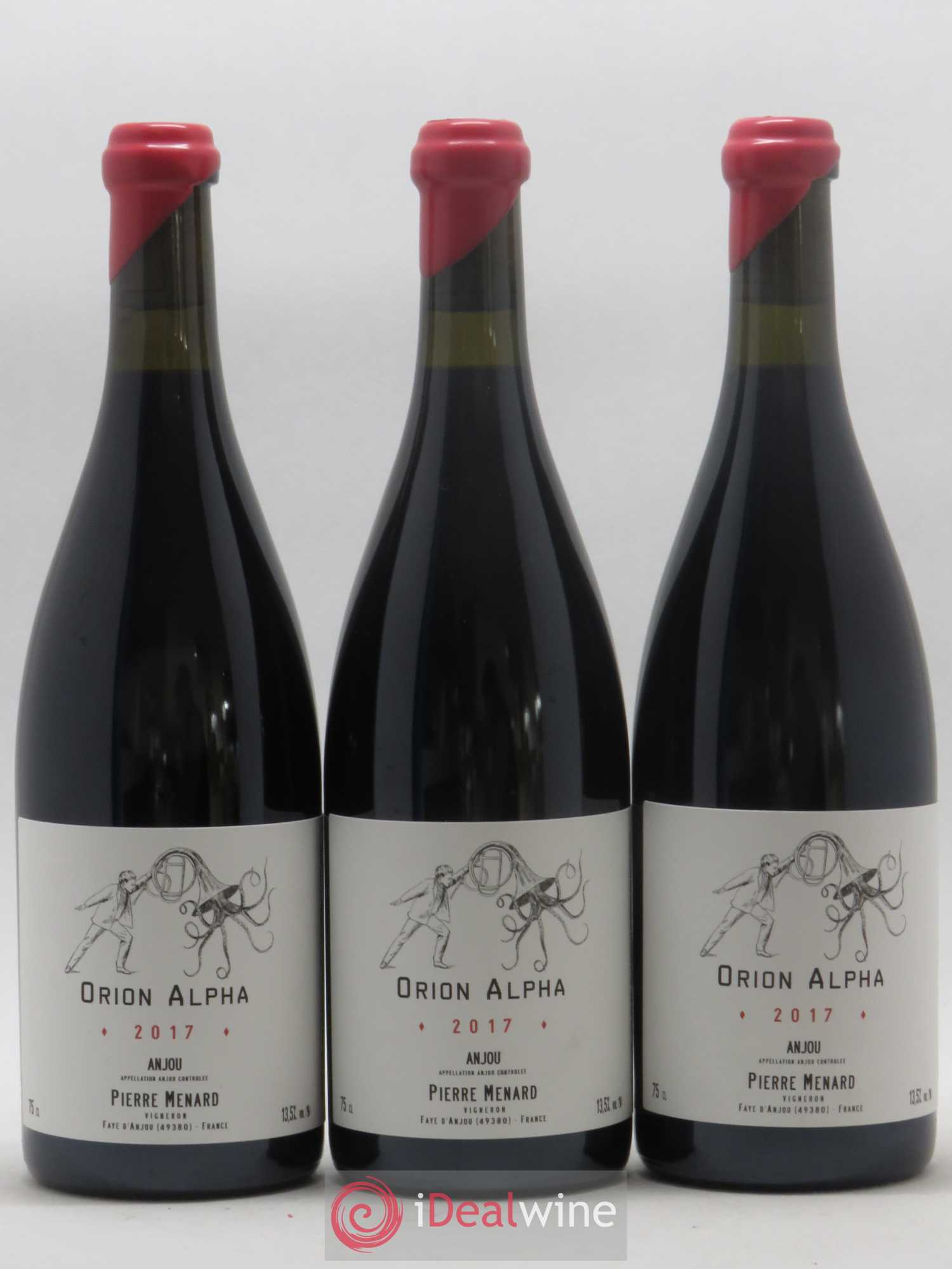Anjou Orion Alpha Pierre Ménard 2017 - Lot de 3 bouteilles - 0