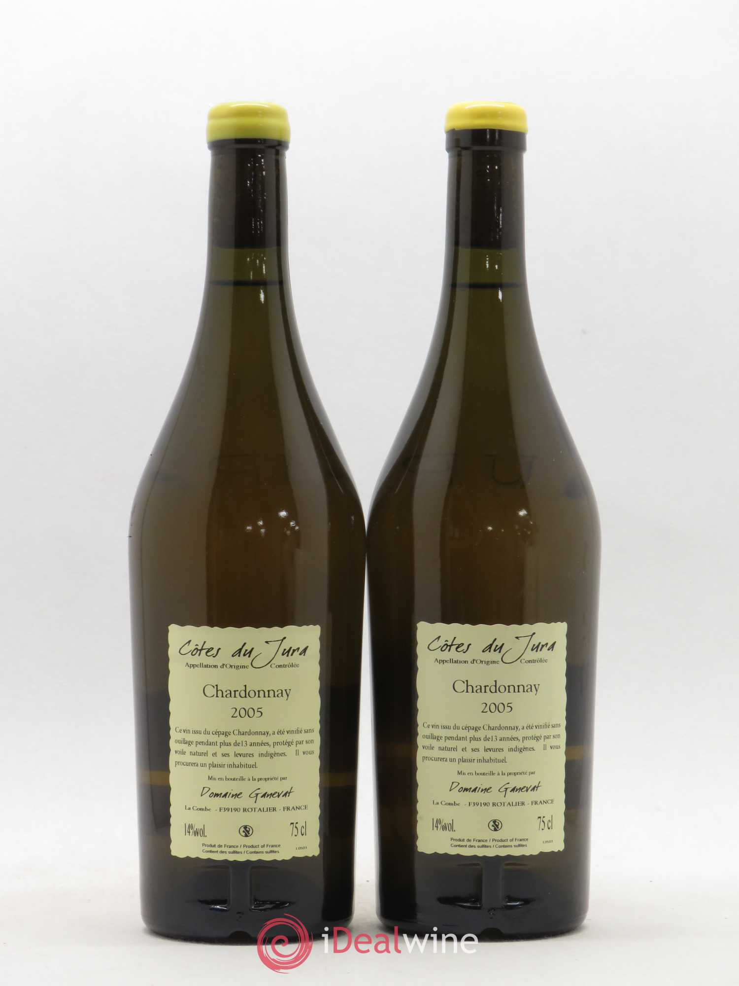 Côtes du Jura Cuvée du Pépé Jean-François Ganevat (Domaine) 2005 - Lot de 2 bouteilles - 1