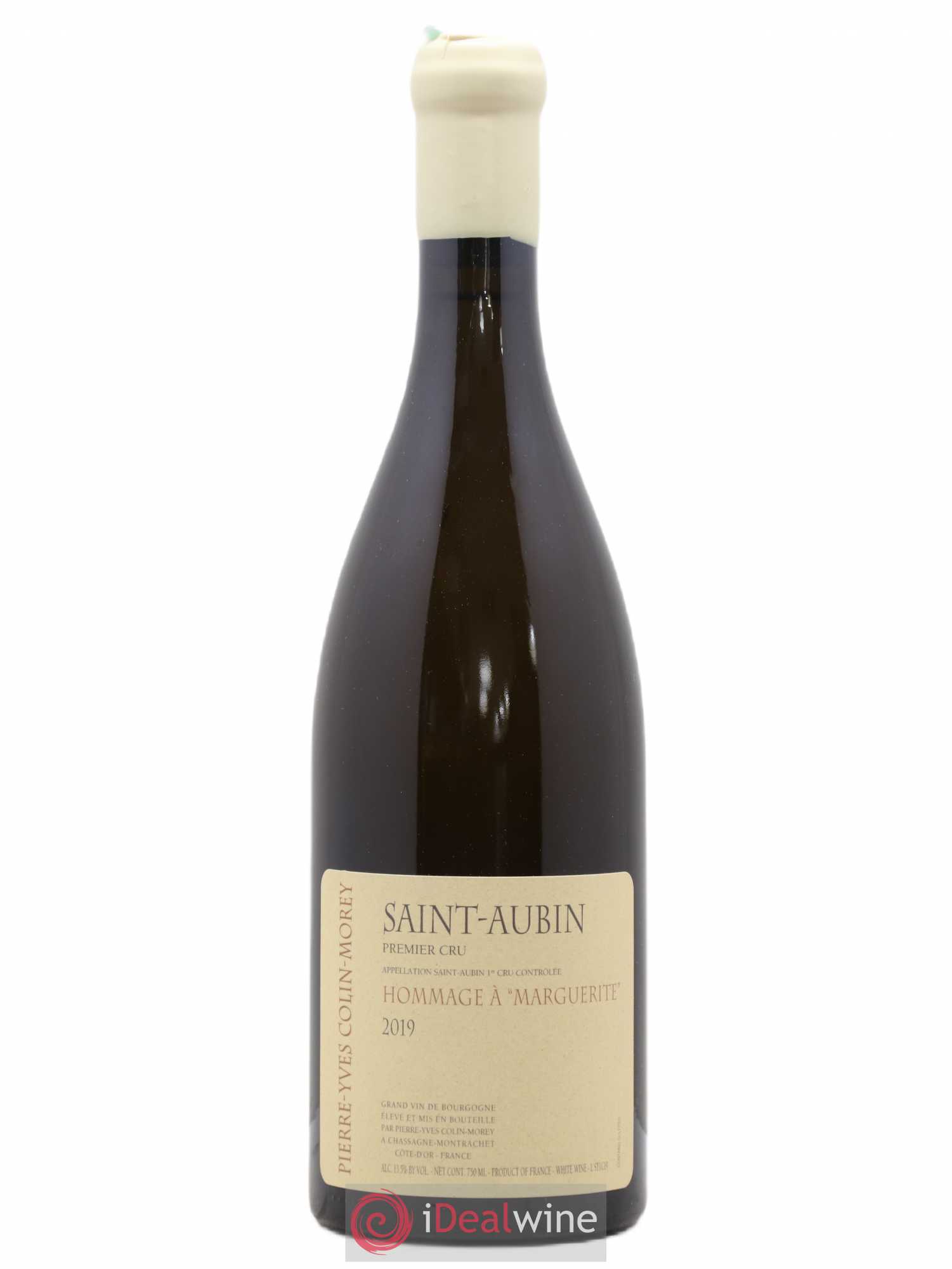 Saint-Aubin 1er Cru Hommage à Marguerite Pierre-Yves Colin Morey 2019 - Lot de 1 bouteille - 0