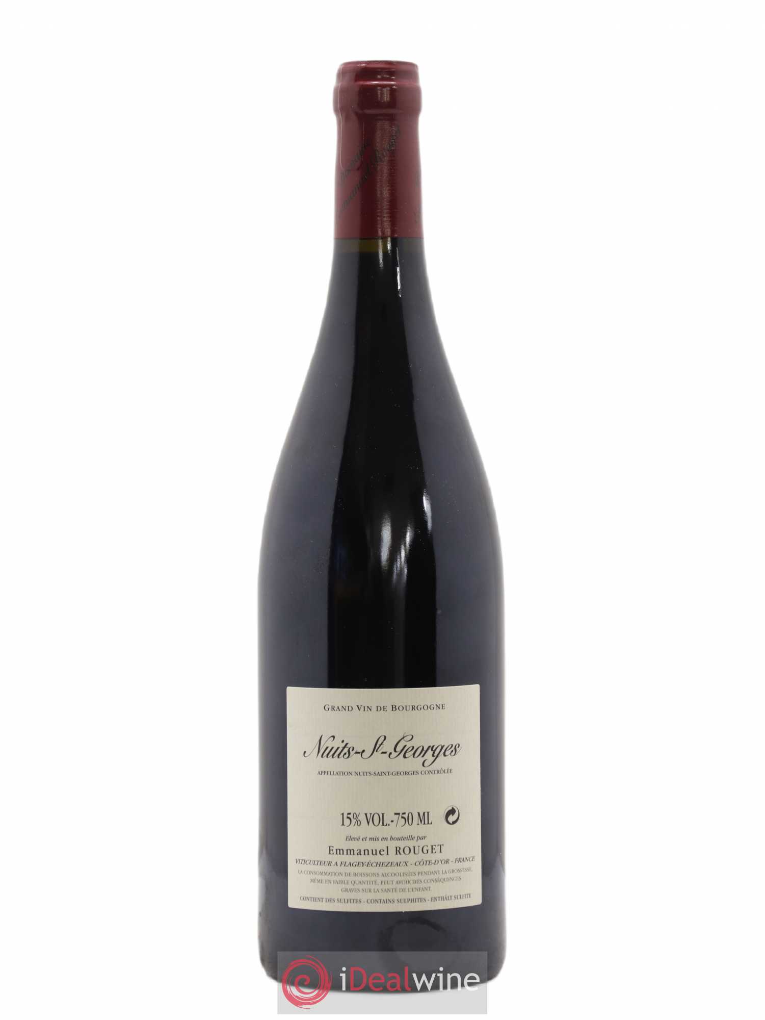 Nuits-Saint-Georges Emmanuel Rouget 2019 - Lot de 1 bouteille - 1