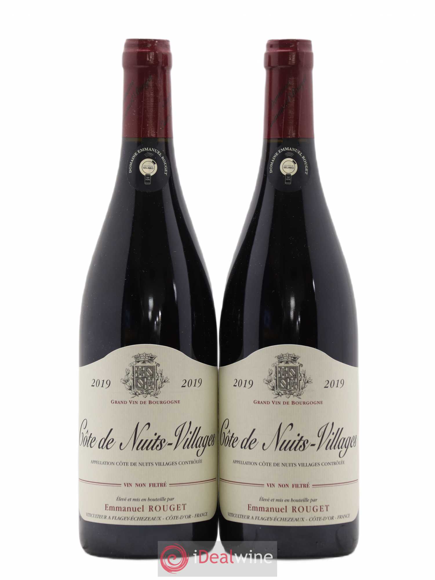 Côte de Nuits-Villages Emmanuel Rouget 2019 - Lot de 2 bouteilles - 0