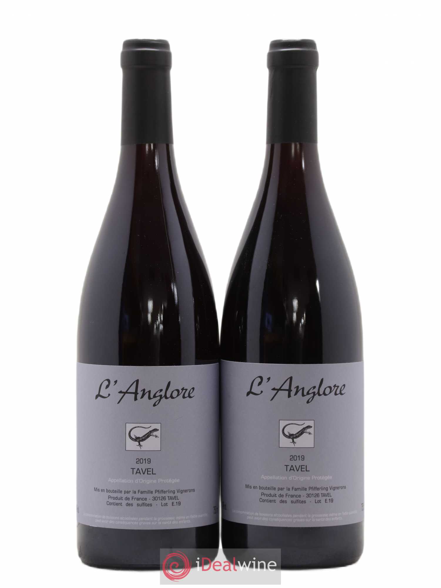 Tavel L'Anglore 2019 - Posten von 2 Flaschen - 0