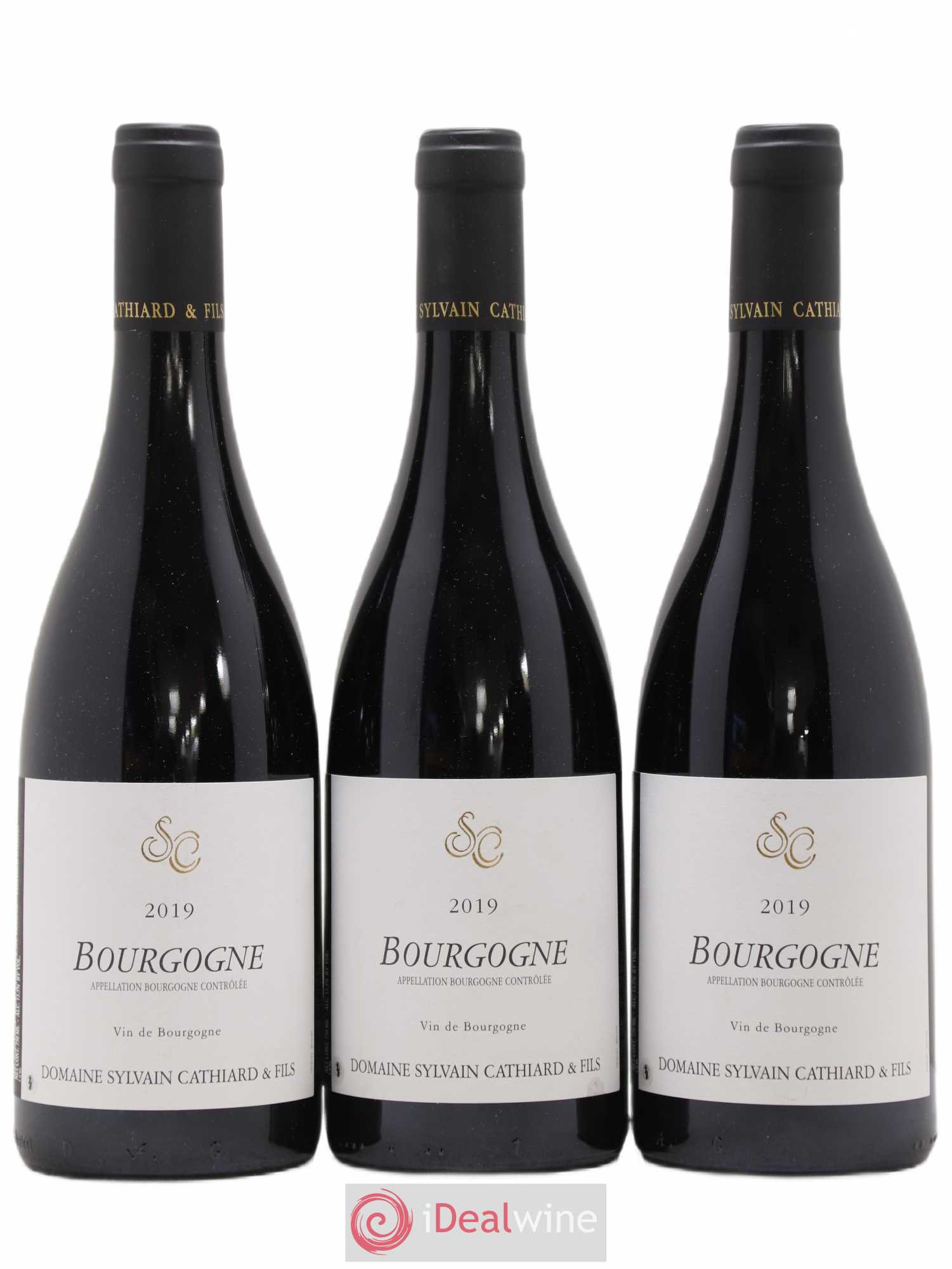 Bourgogne Sylvain Cathiard & Fils 2019 - Lot de 3 bouteilles - 0