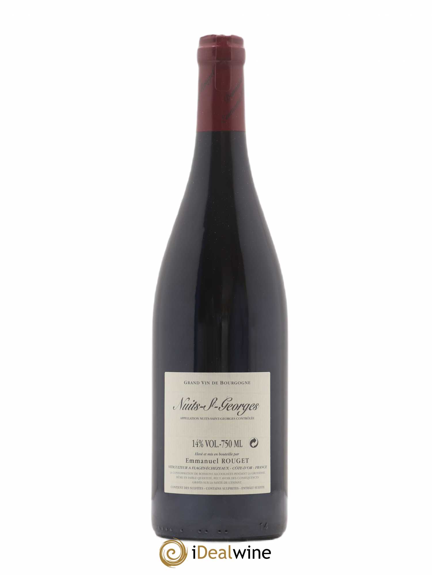Nuits-Saint-Georges Emmanuel Rouget 2018 - Lot de 1 bouteille - 1