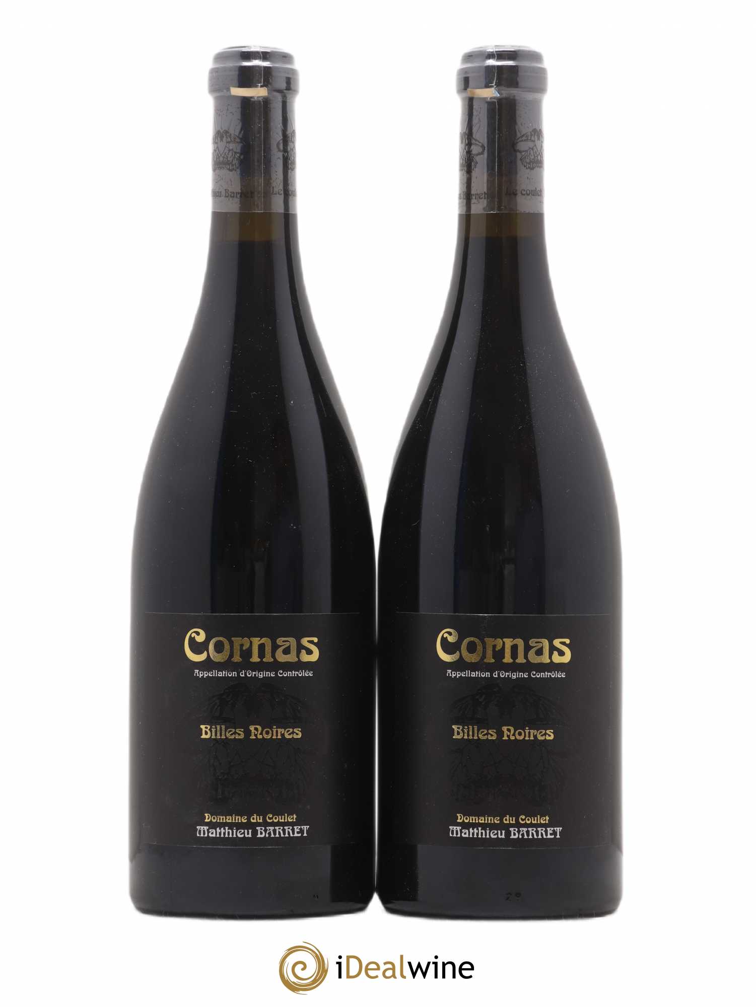 Cornas Billes Noires Coulet (Domaine du) - Matthieu Barret 2015 - Lot de 2 bouteilles - 0