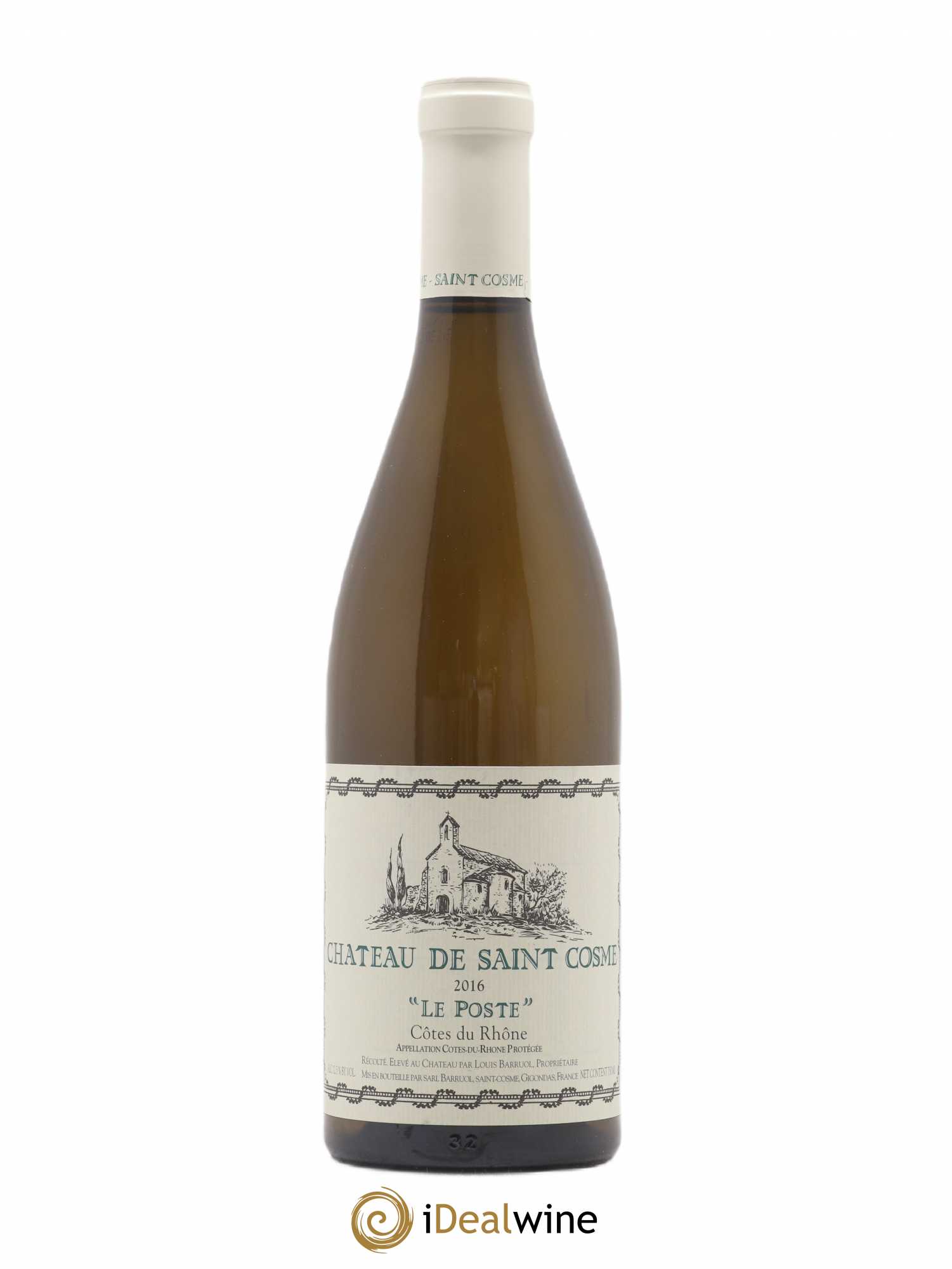 Côtes-du-Rhône Le Poste Saint Cosme 2016 - Posten von 1 Flasche - 0
