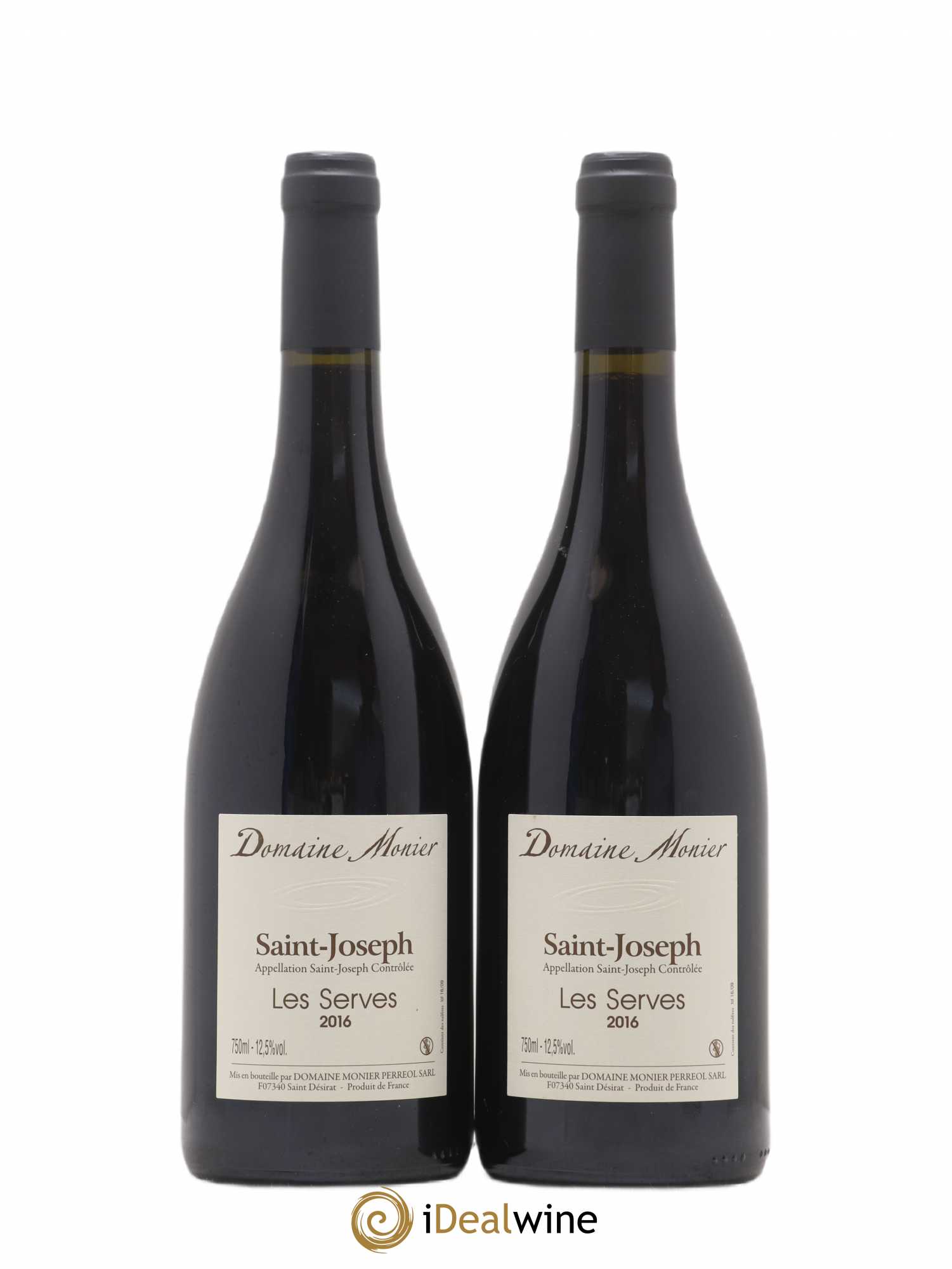 Saint-Joseph Les Serves Monier Perreol 2016 - Posten von 2 Flaschen - 0