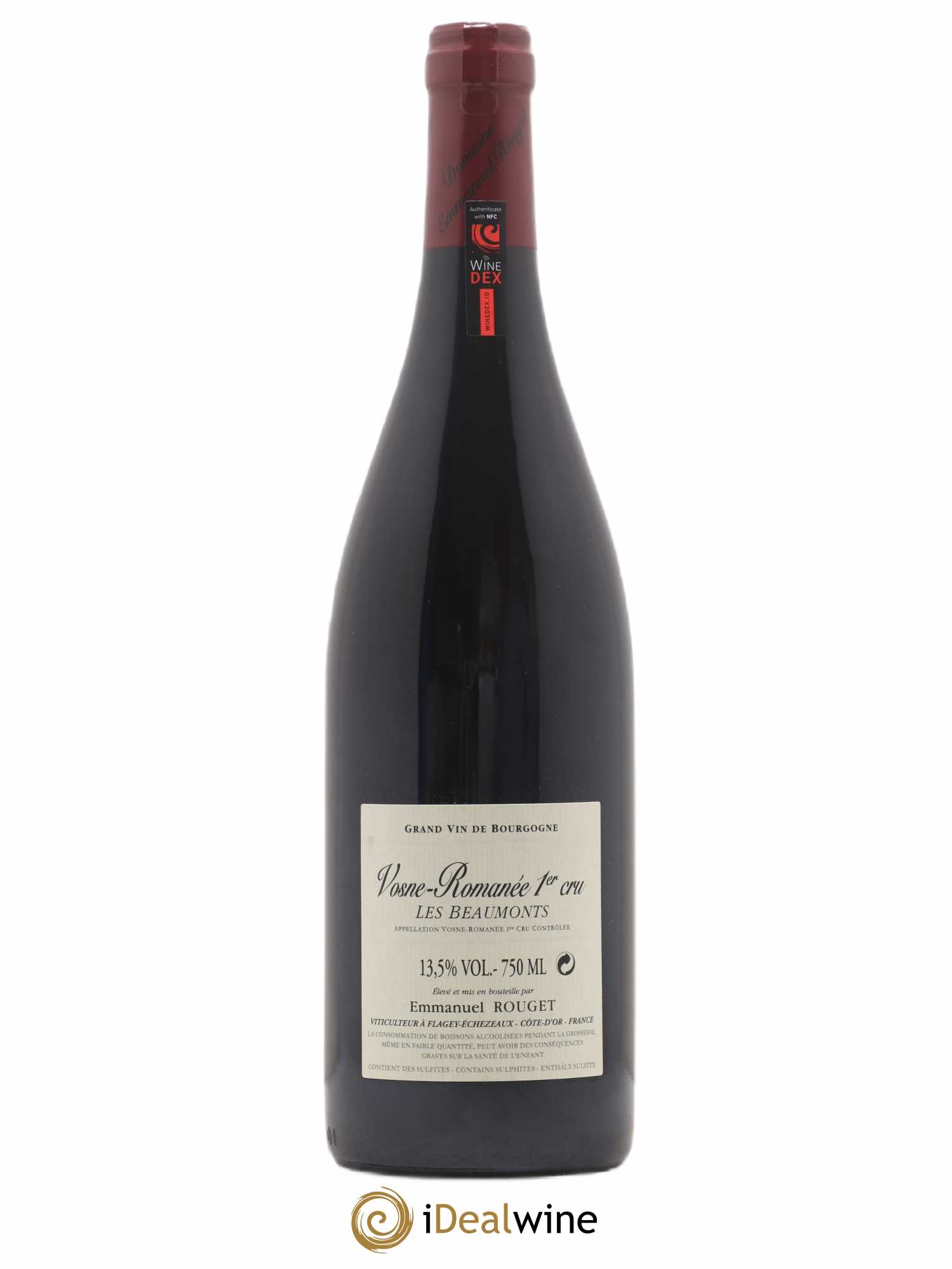 Vosne-Romanée 1er Cru Les Beaumonts Emmanuel Rouget 2017 - Lot de 1 bouteille - 1