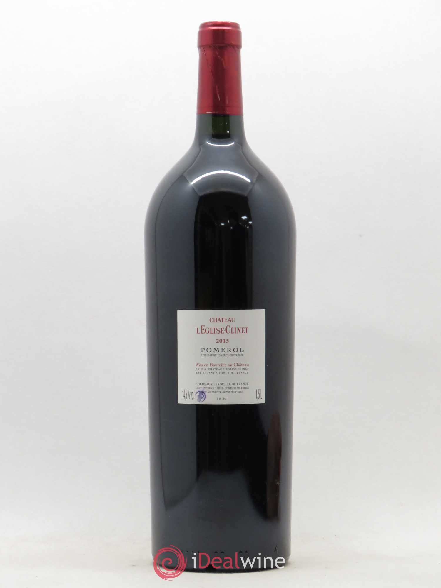 Château l' Église Clinet 2015 - Lot de 1 magnum - 1