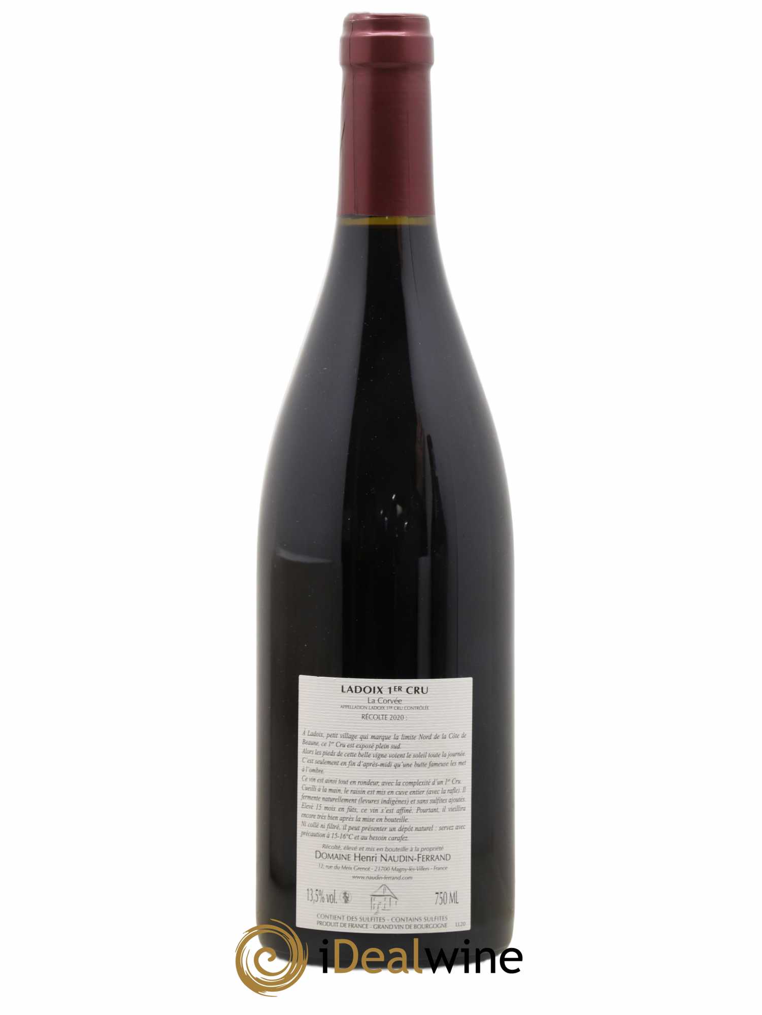 Ladoix 1er Cru La Corvée Naudin-Ferrand (Domaine) 2020 - Lot de 1 bouteille - 1