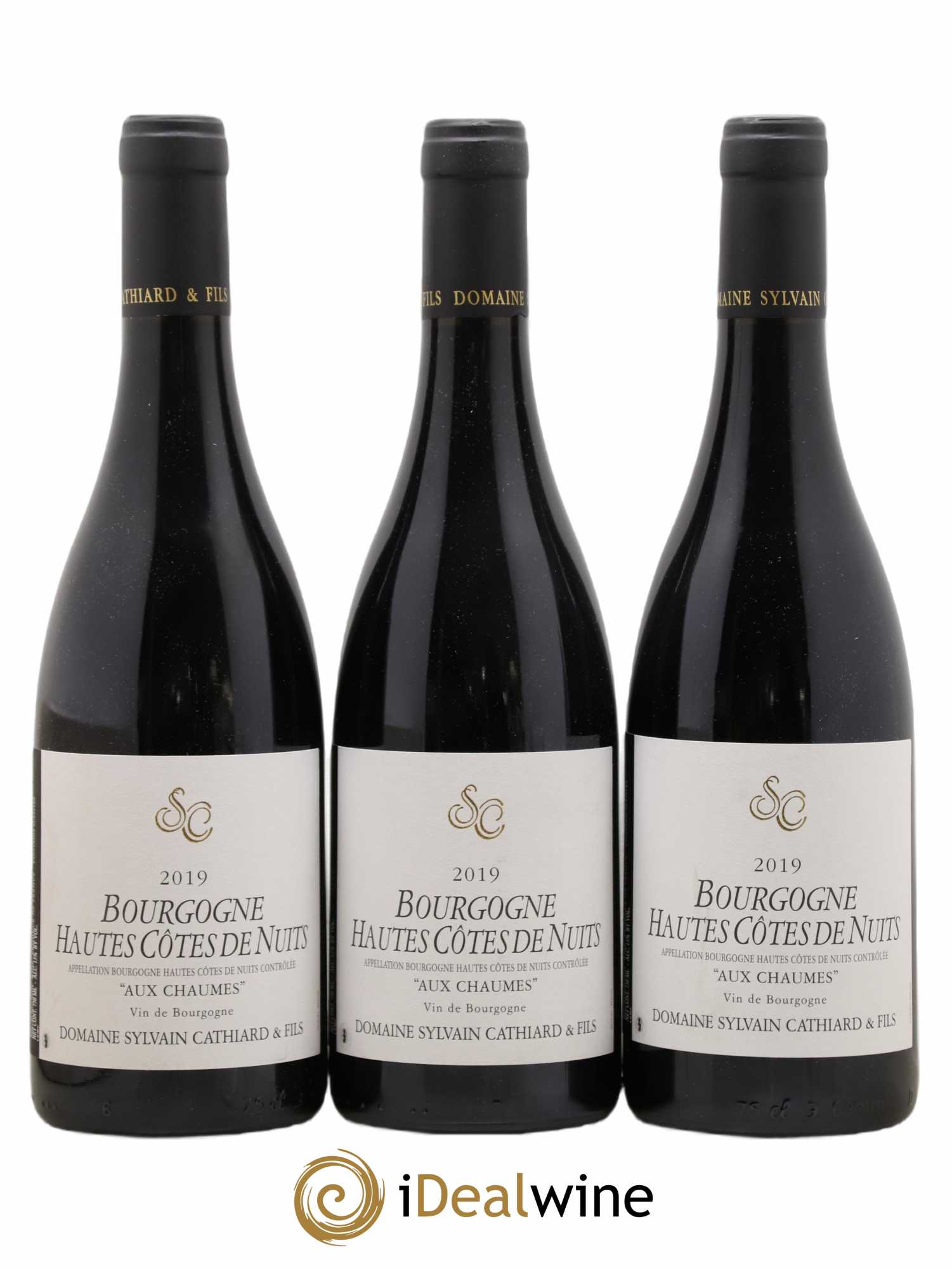 Hautes-Côtes de Nuits Aux Chaumes Sylvain Cathiard & Fils 2019 - Lot de 3 bouteilles - 0