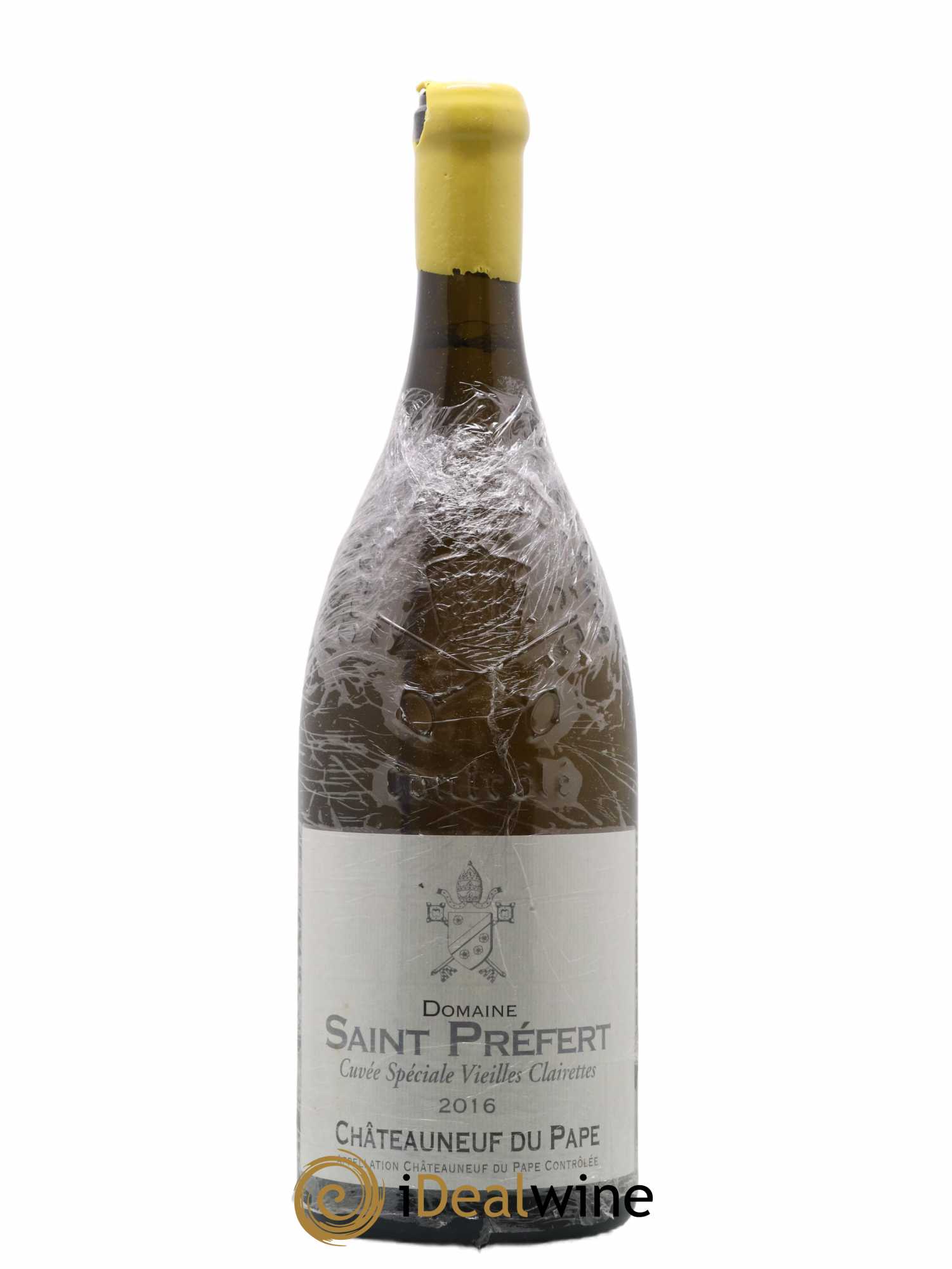 Châteauneuf-du-Pape Vieilles clairettes Domaine de Saint Préfert 2016 - Lot de 1 magnum - 0