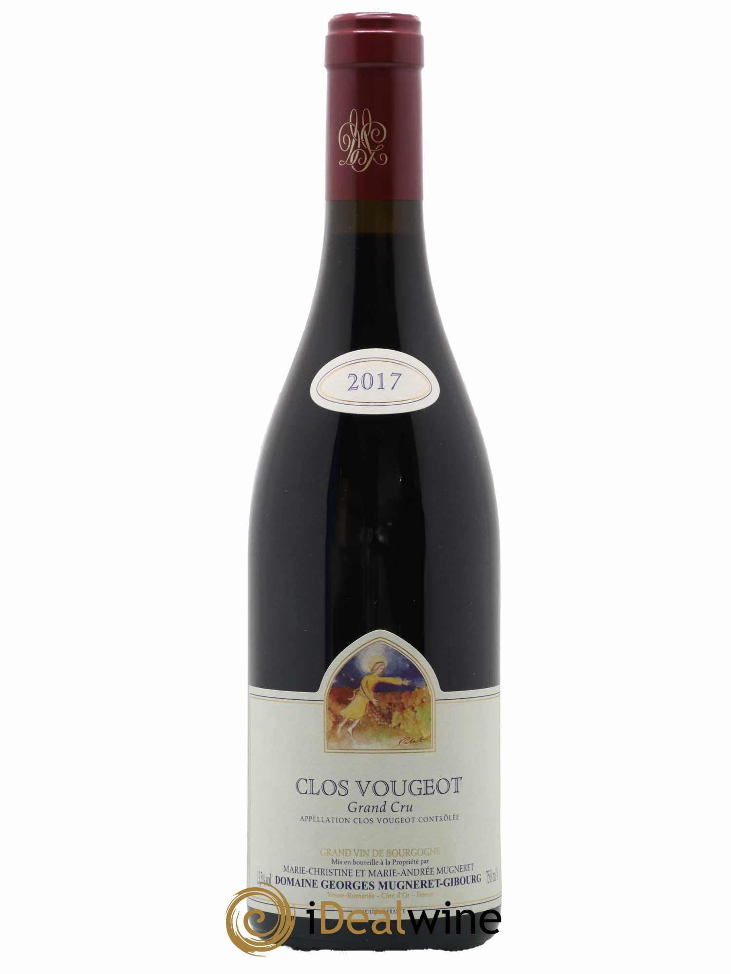 Clos de Vougeot Grand Cru Georges Mugneret-Gibourg (Domaine) 2017 - Lot de 1 bouteille - 0