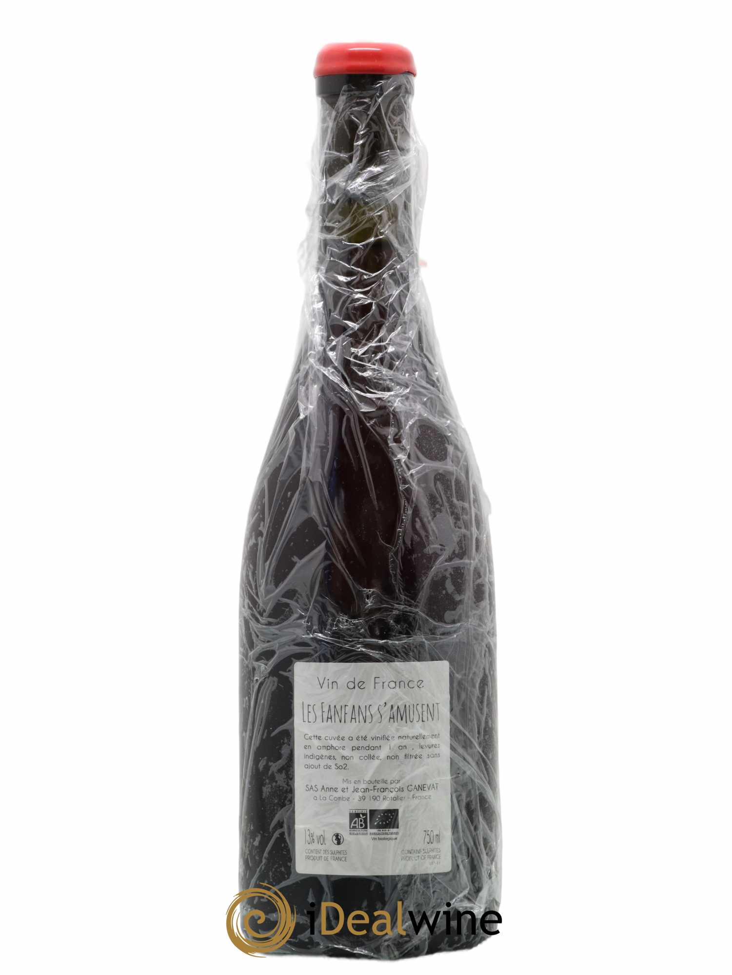 Vin de France Les Fanfans s'amusent Anne et Jean François Ganevat 2017 - Lot de 1 bouteille - 1