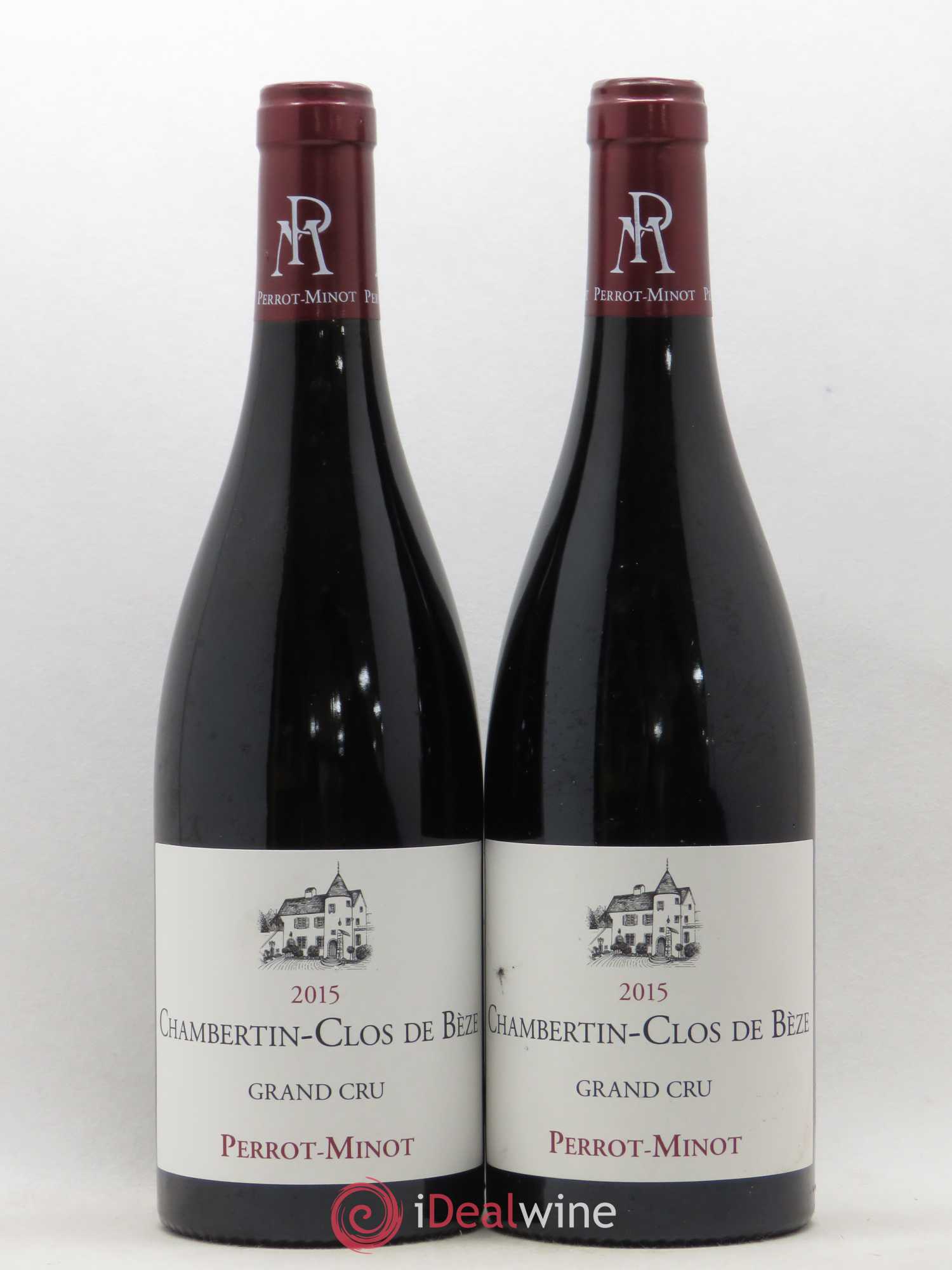 Chambertin Clos de Bèze Grand Cru Vieilles vignes Perrot-Minot 2015 - Lot de 2 bouteilles - 0