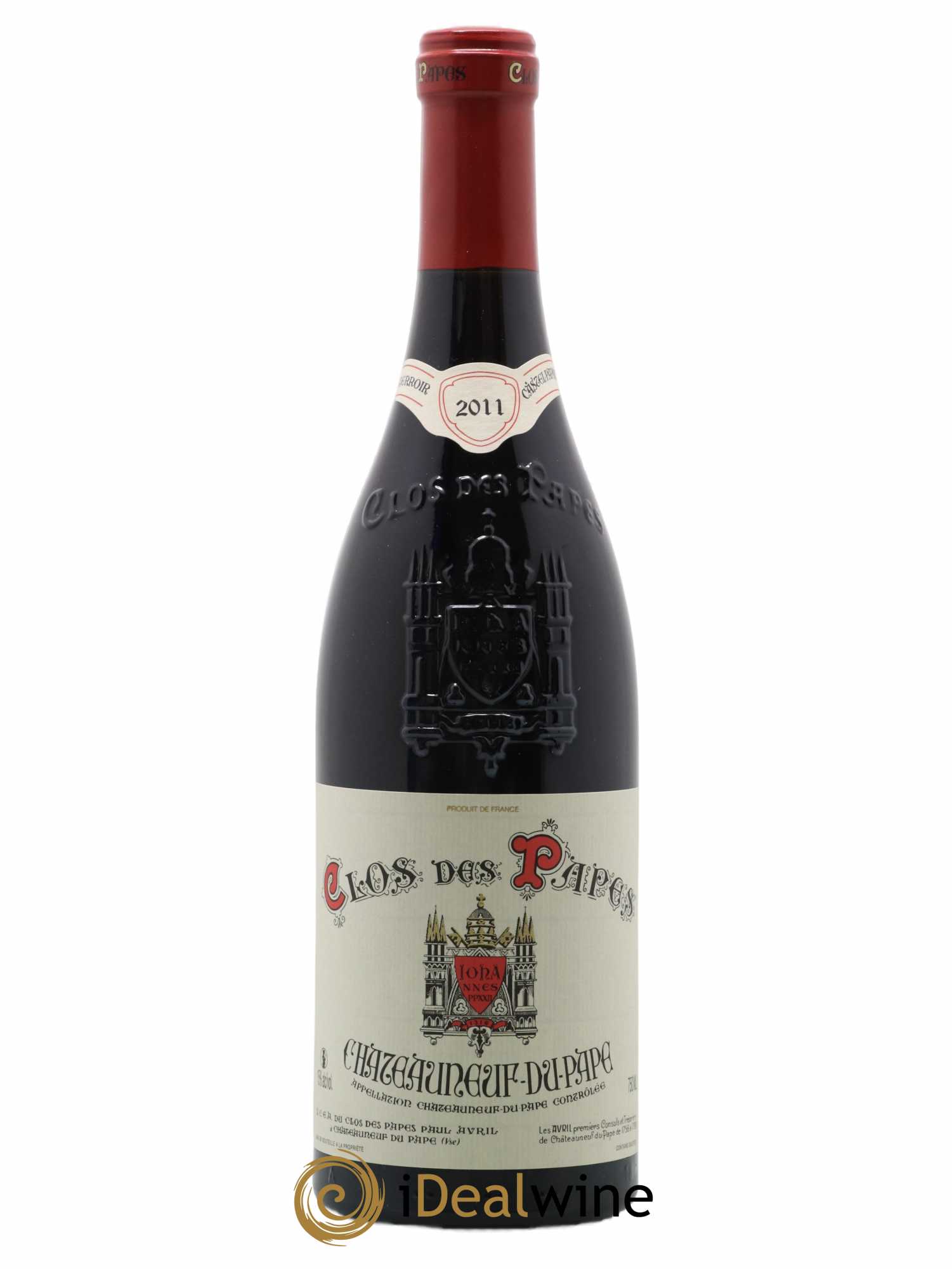 Châteauneuf-du-Pape Clos des Papes - Paul Avril 2011 - Lot de 1 bouteille - 0