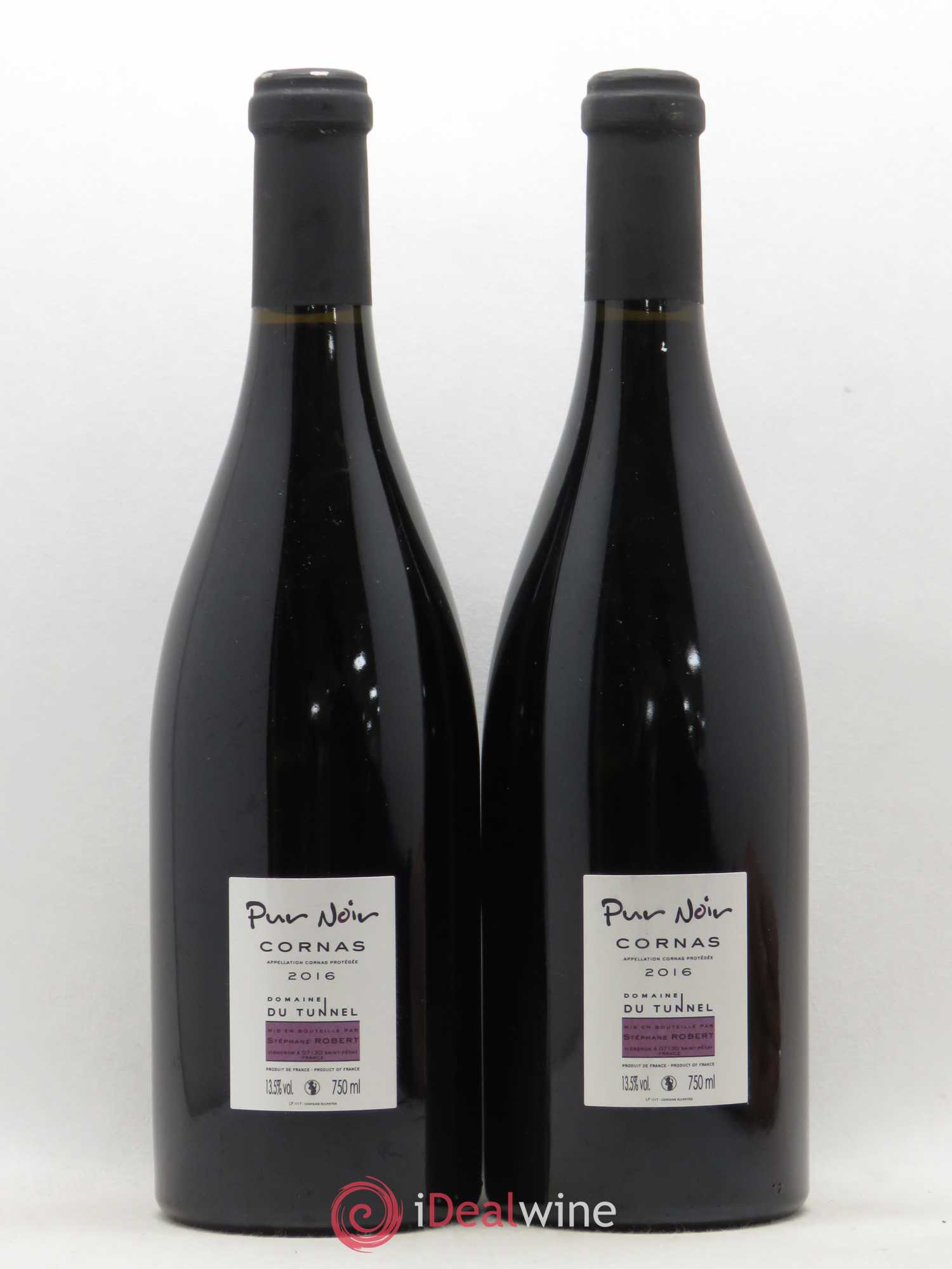 Cornas Pur Noir Tunnel (Domaine du) 2016 - Lot de 2 bouteilles - 1
