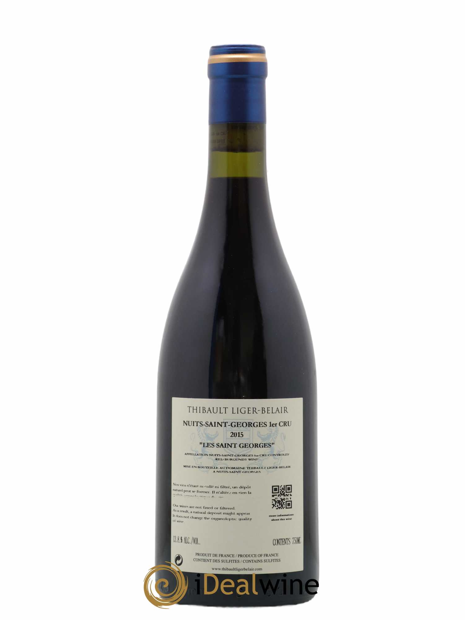 Nuits-Saint-Georges 1er Cru Les Saint-Georges Thibault Liger-Belair 2015 - Lot of 1 bottle - 1