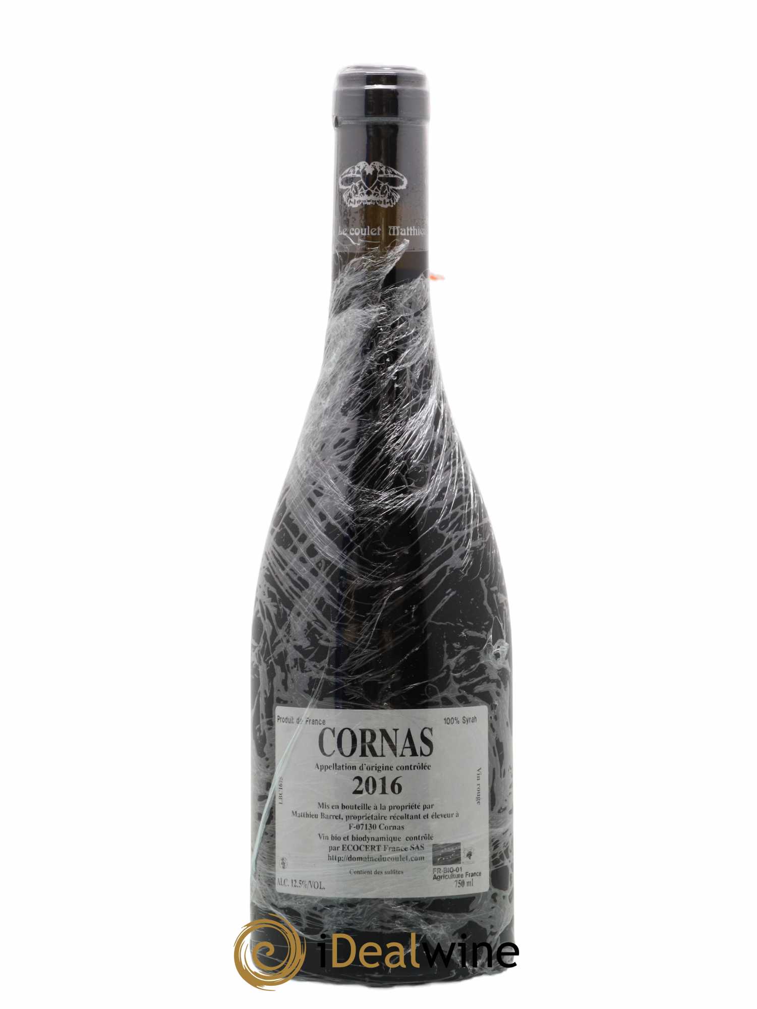 Cornas Brise Cailloux Coulet (Domaine du) - Matthieu Barret 2016 - Lot de 1 bouteille - 1