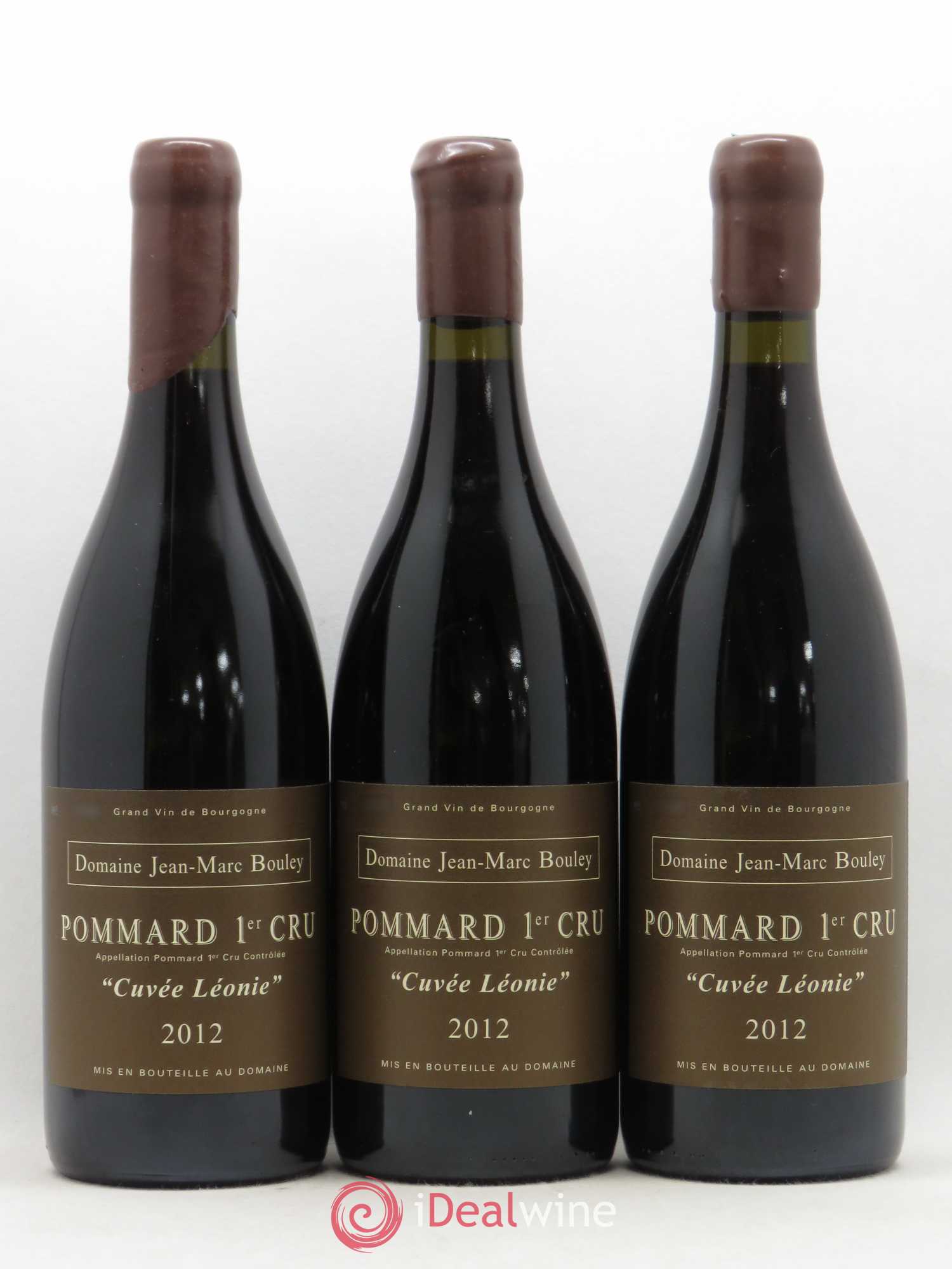 Pommard 1er Cru Cuvée Léonie Jean Marc Bouley 2012 - Posten von 3 Flaschen - 0