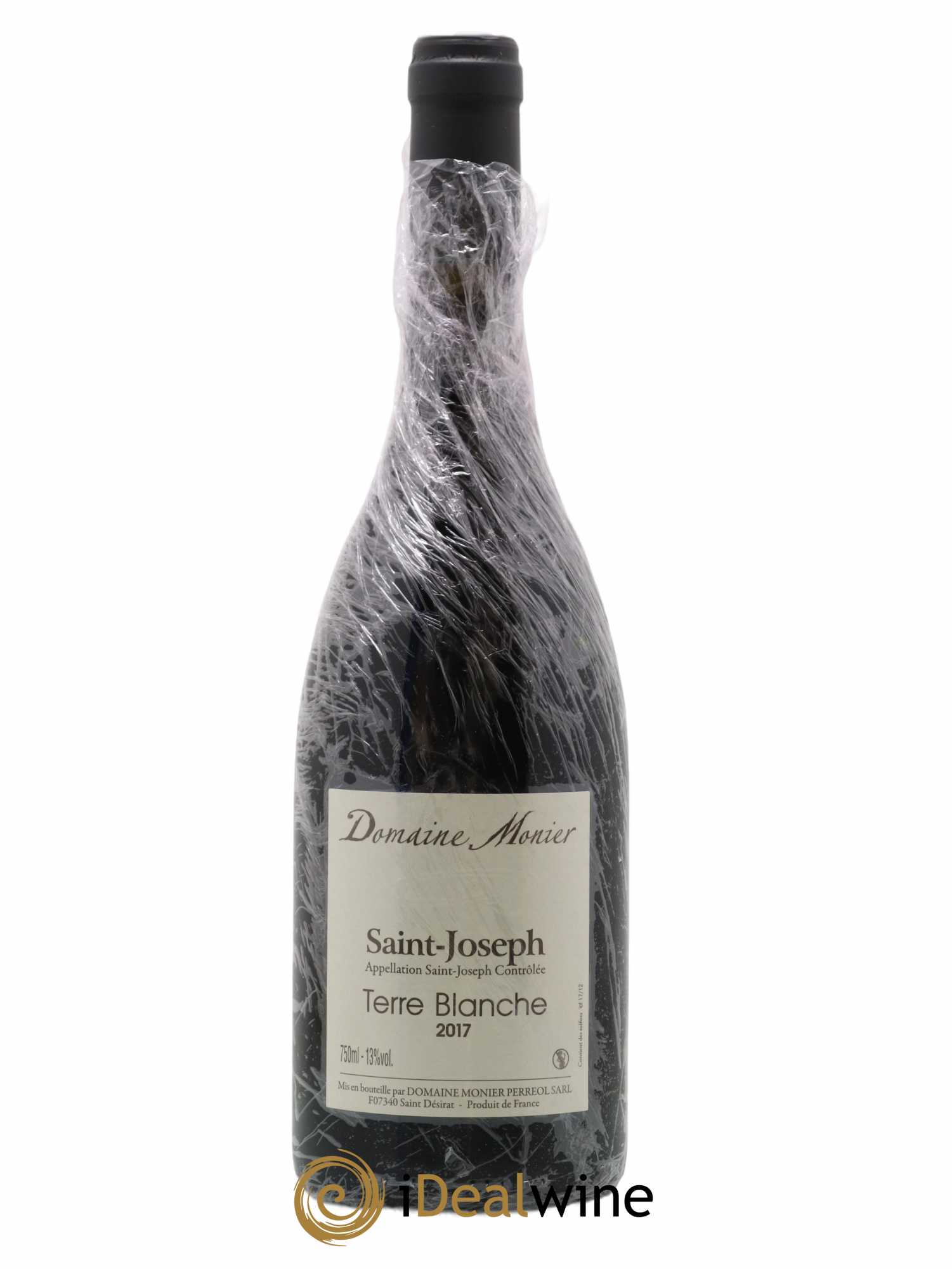 Saint-Joseph Monier Perréol Terres Blanches 2017 - Lot de 1 bouteille - 0