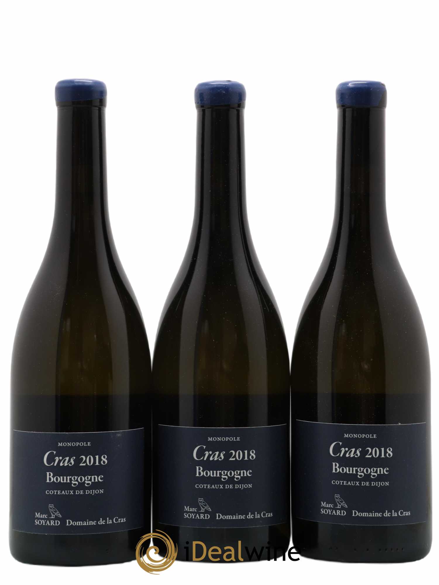 Bourgogne Cras Domaine de la Cras - Marc Soyard 2018 - Lot de 3 bouteilles - 0