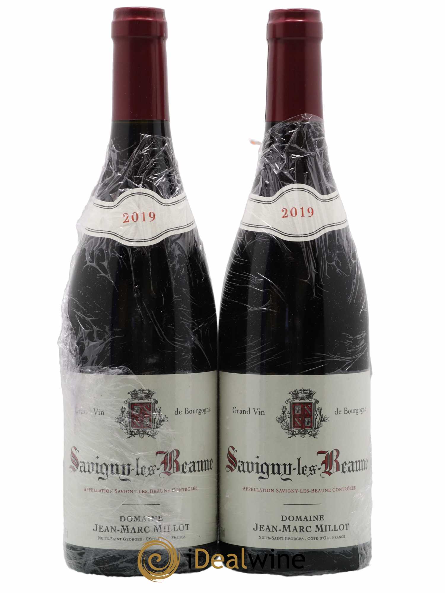 Savigny-lès-Beaune Jean-Marc Millot 2019 - Lot de 2 bouteilles - 0