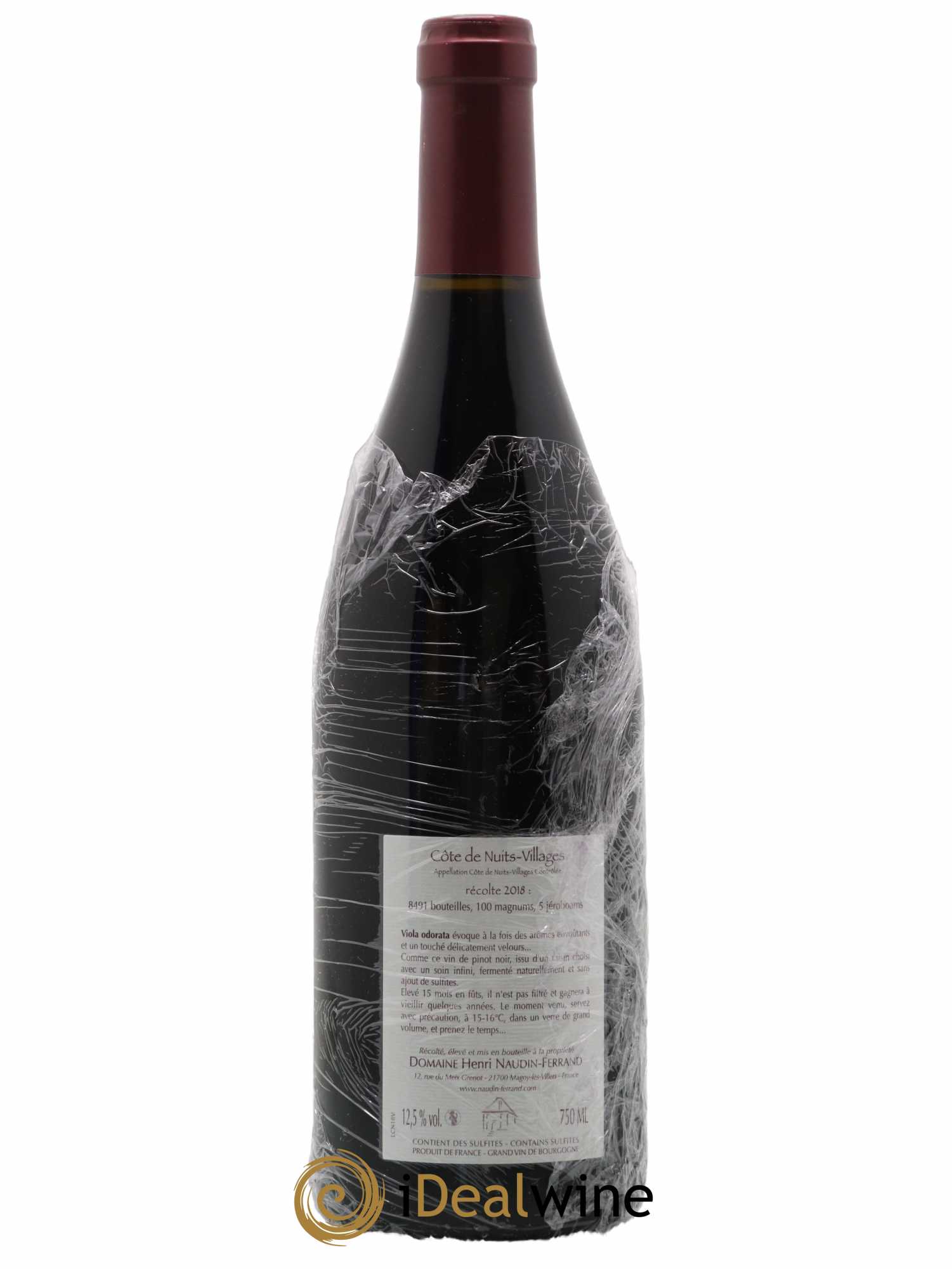 Côte de Nuits-Villages Viola Odorata Naudin-Ferrand (Domaine) 2018 - Lot de 1 bouteille - 1