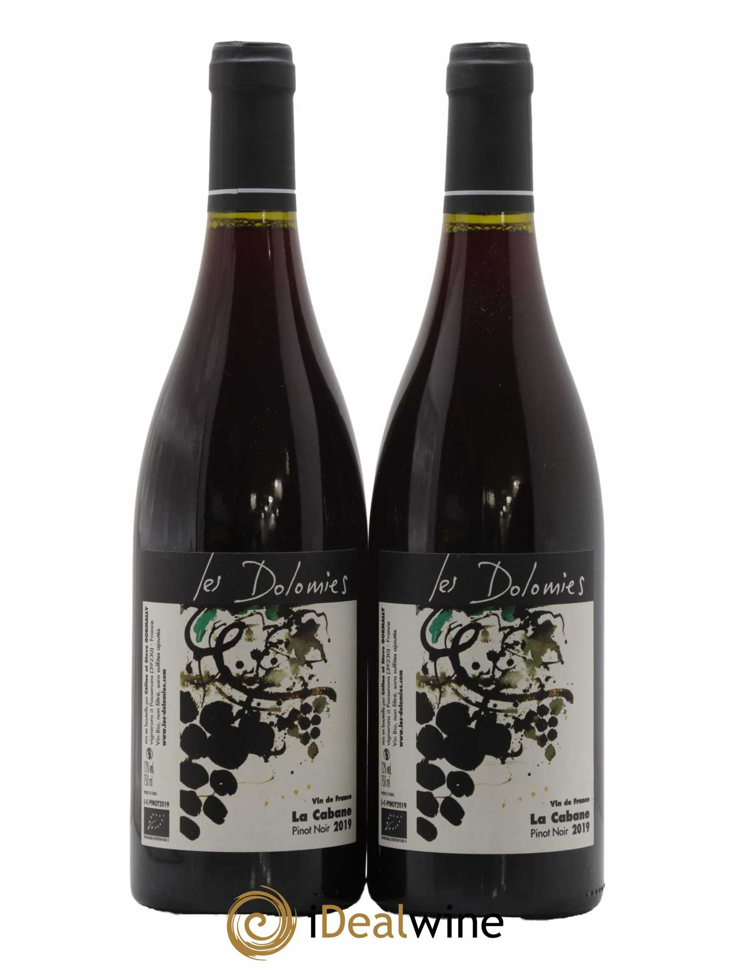 Vin de France La Cabane Les Dolomies 2019 - Lot de 2 bouteilles - 0