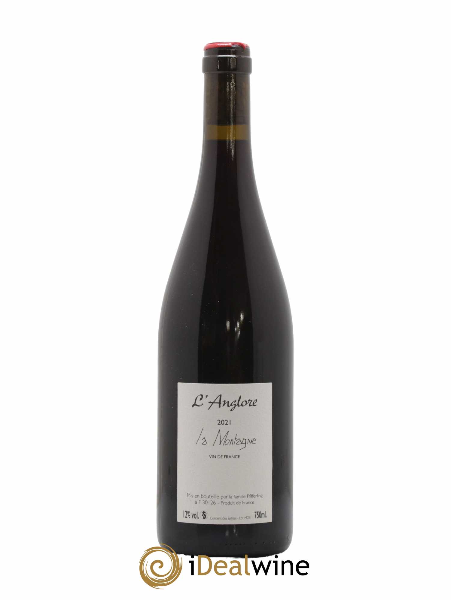 Vin de France La Montagne Domaine L'Anglore 2021 - Lot de 1 bouteille - 1