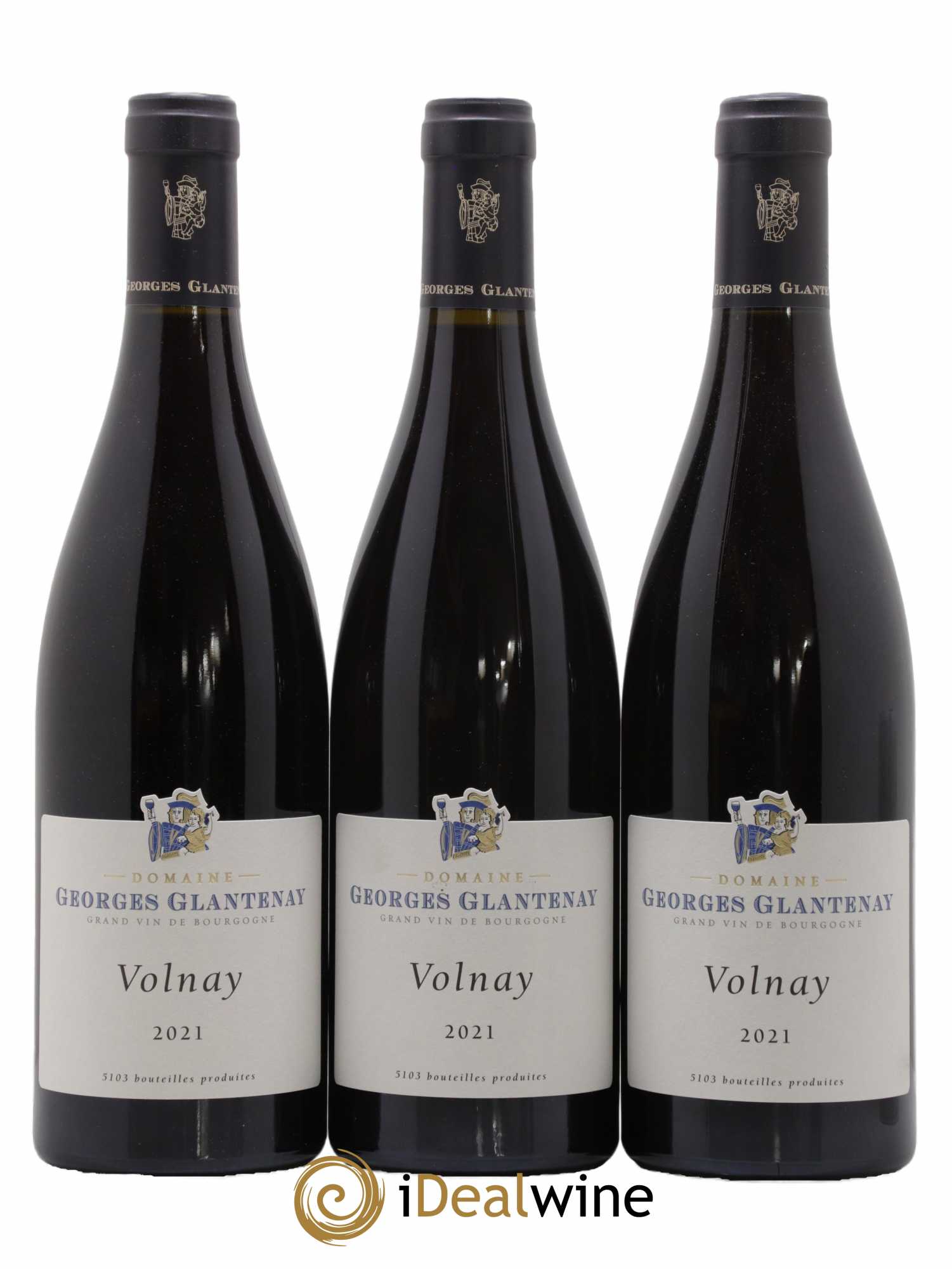 Volnay Domaine Georges Glantenay 2021 - Lot de 3 bouteilles - 0