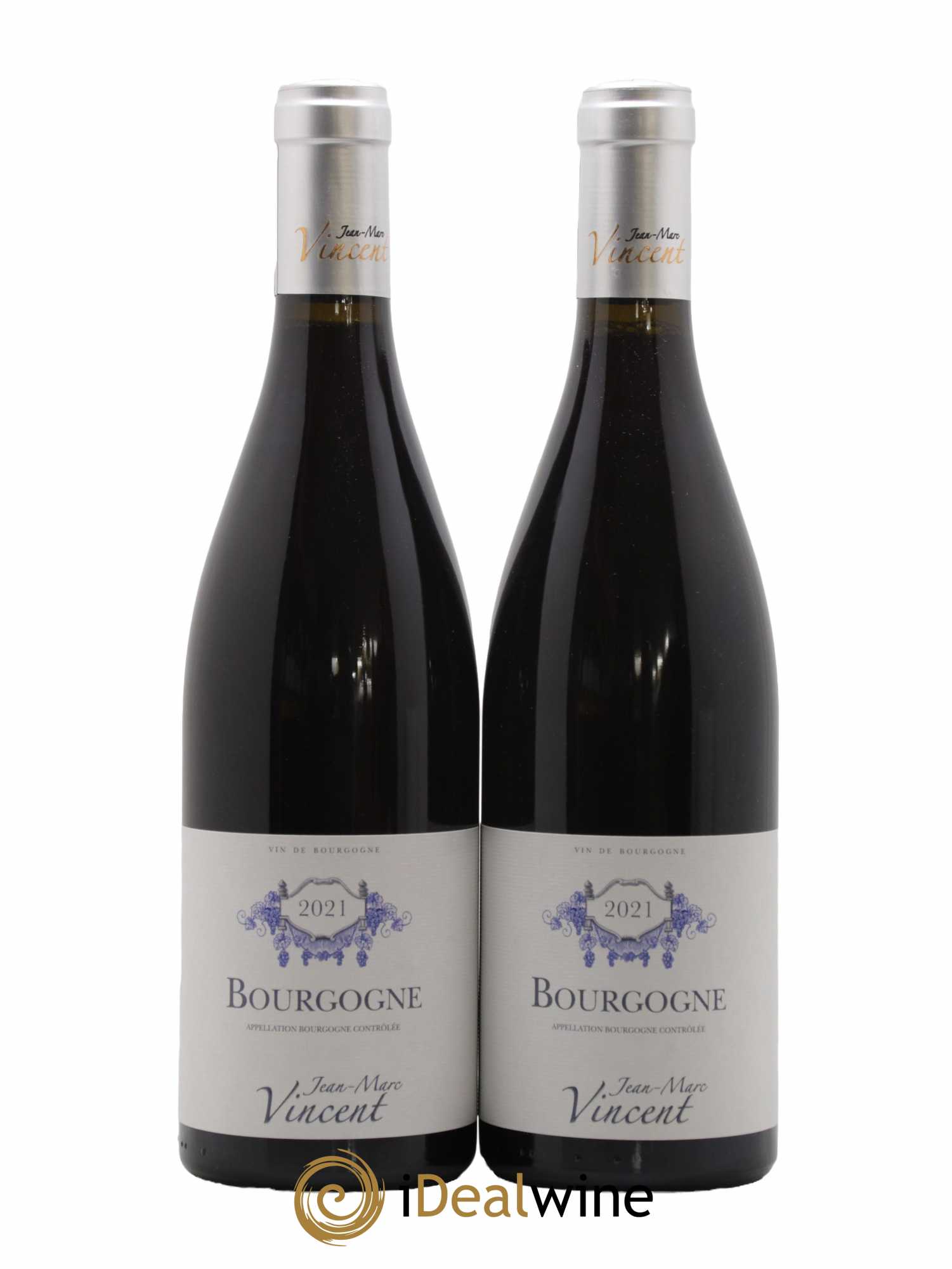 Bourgogne Domaine Vincent 2021 - Lot de 2 bouteilles - 0