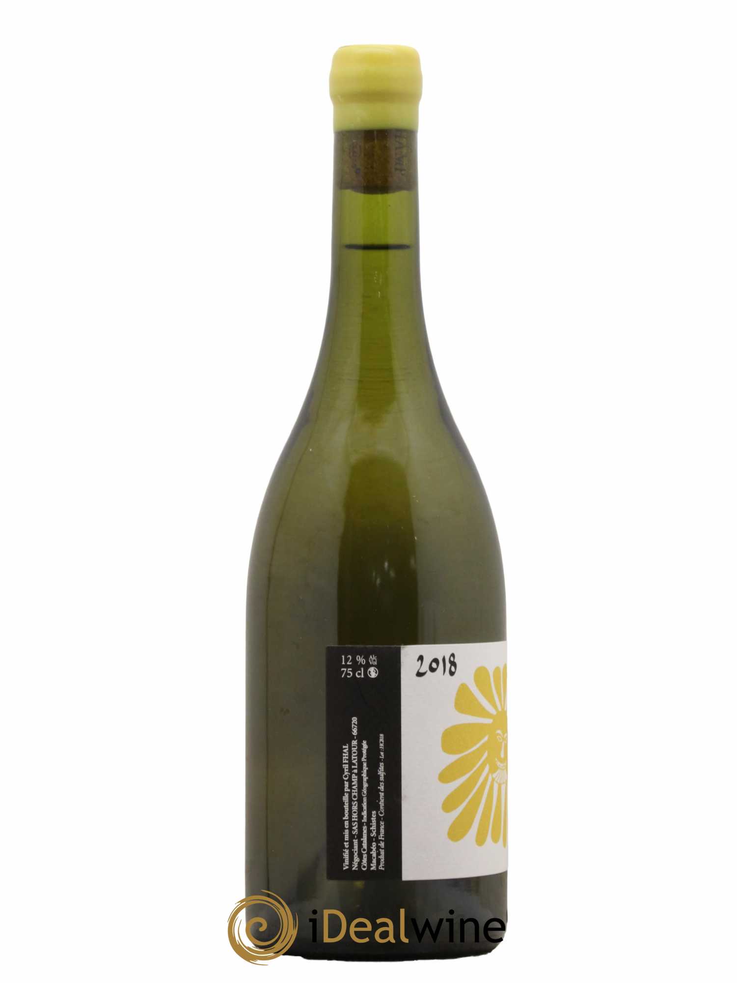 Côtes Catalanes Clos du Rouge Gorge La femme soleil Cyril Fhal 2018 - Lot de 1 bouteille - 1