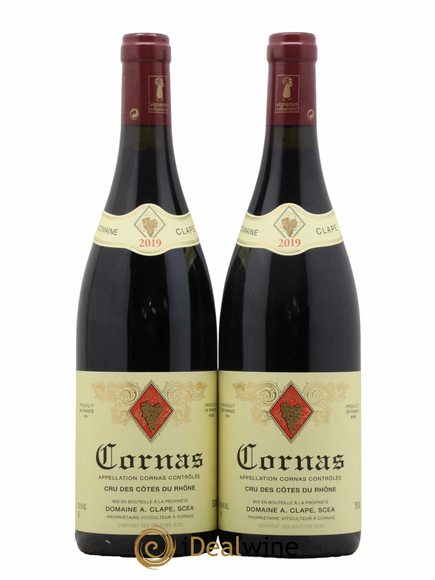 Cornas Auguste Clape 2019 - Posten von 2 Flaschen - 0