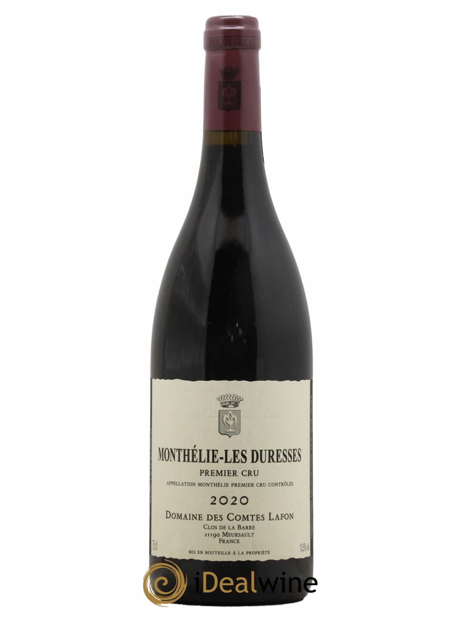 Monthélie 1er Cru Les Duresses Comtes Lafon (Domaine des) 2020 - Lot de 1 bouteille - 0