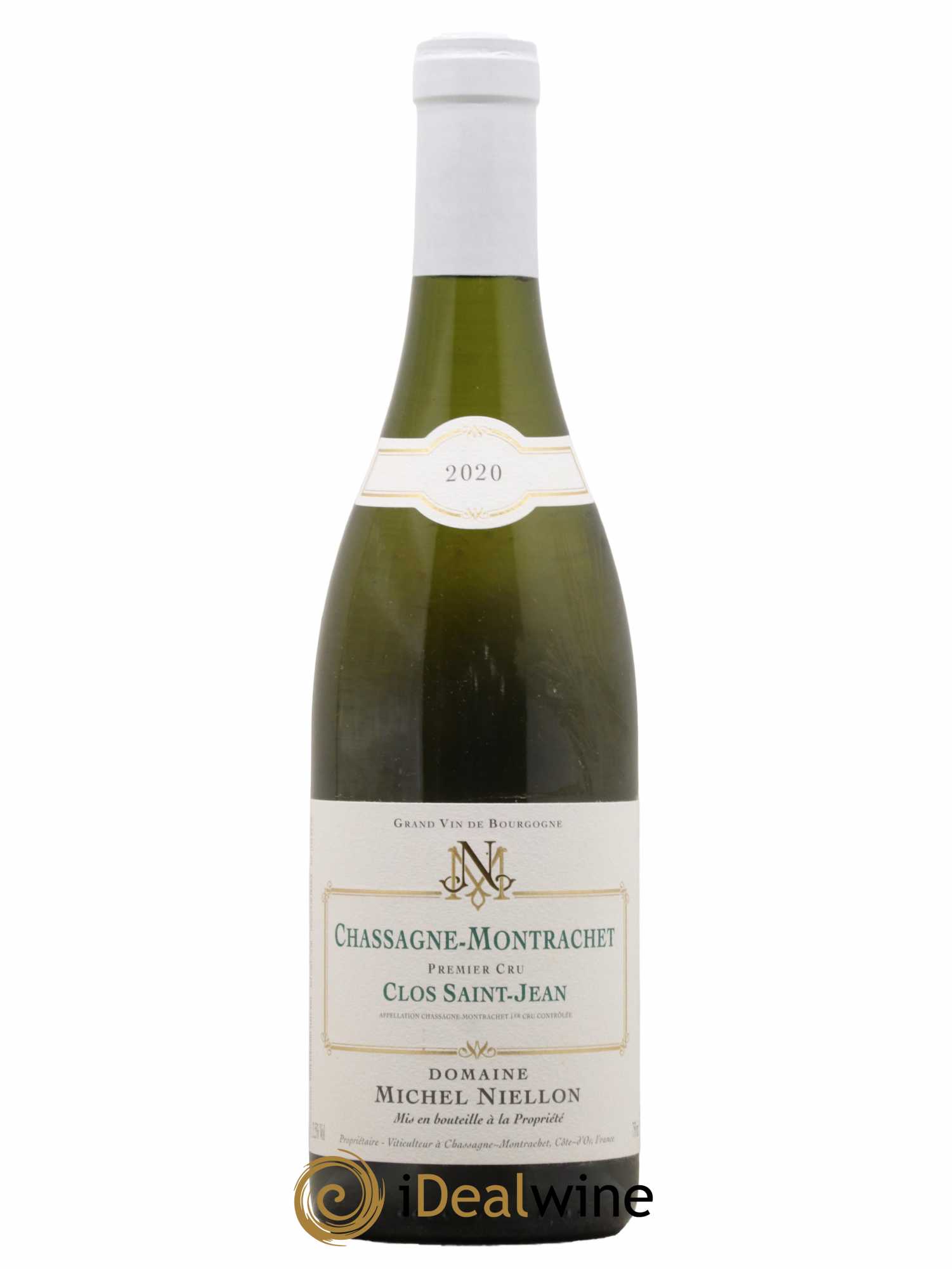 Chassagne-Montrachet 1er Cru Clos Saint-Jean Michel Niellon (Domaine) 2020 - Lot de 1 bouteille - 0