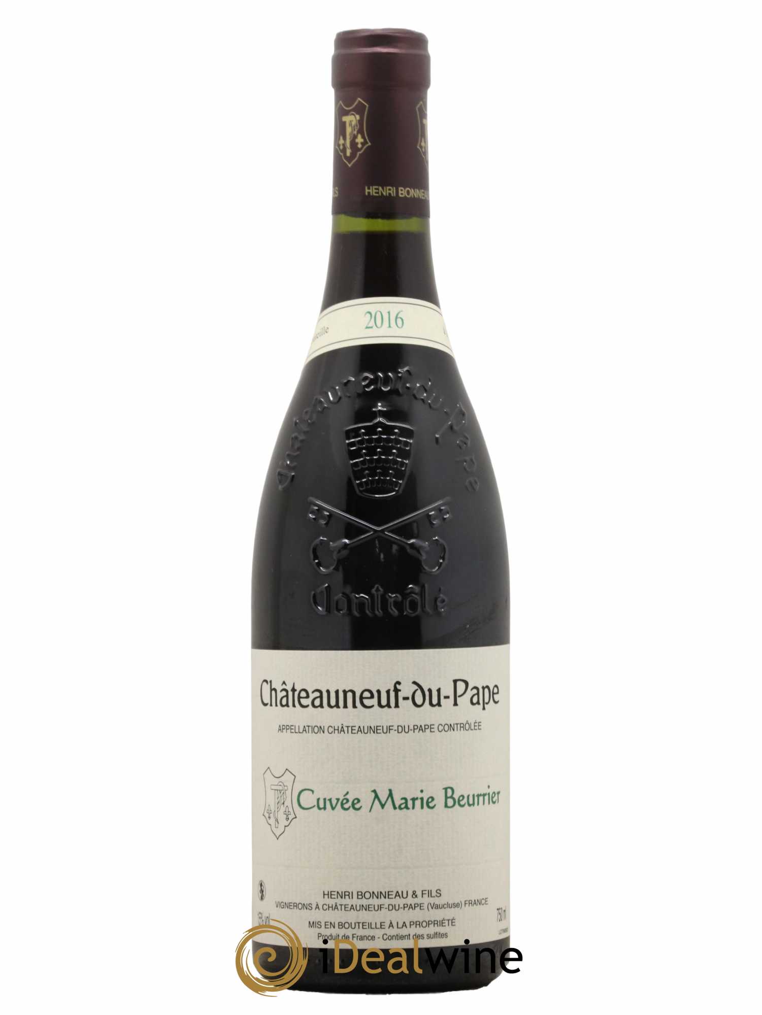Châteauneuf-du-Pape Marie Beurrier Henri Bonneau & Fils 2016 - Lot de 1 bouteille - 0