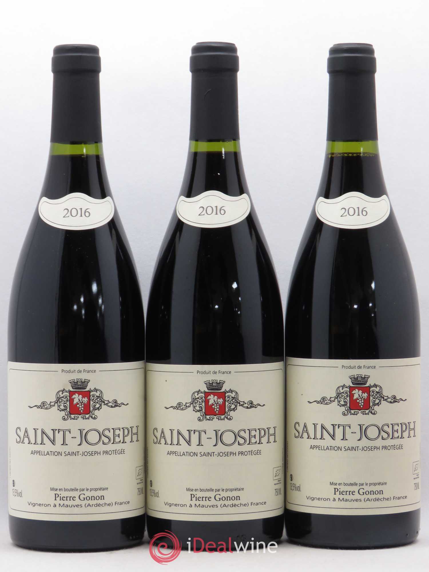 Saint-Joseph Gonon (Domaine) 2016 - Lot de 3 bouteilles - 0