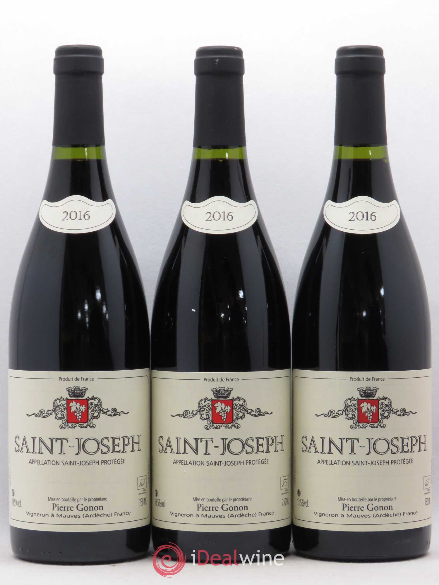 Saint-Joseph Gonon (Domaine) 2016 - Lot de 3 bouteilles - 0