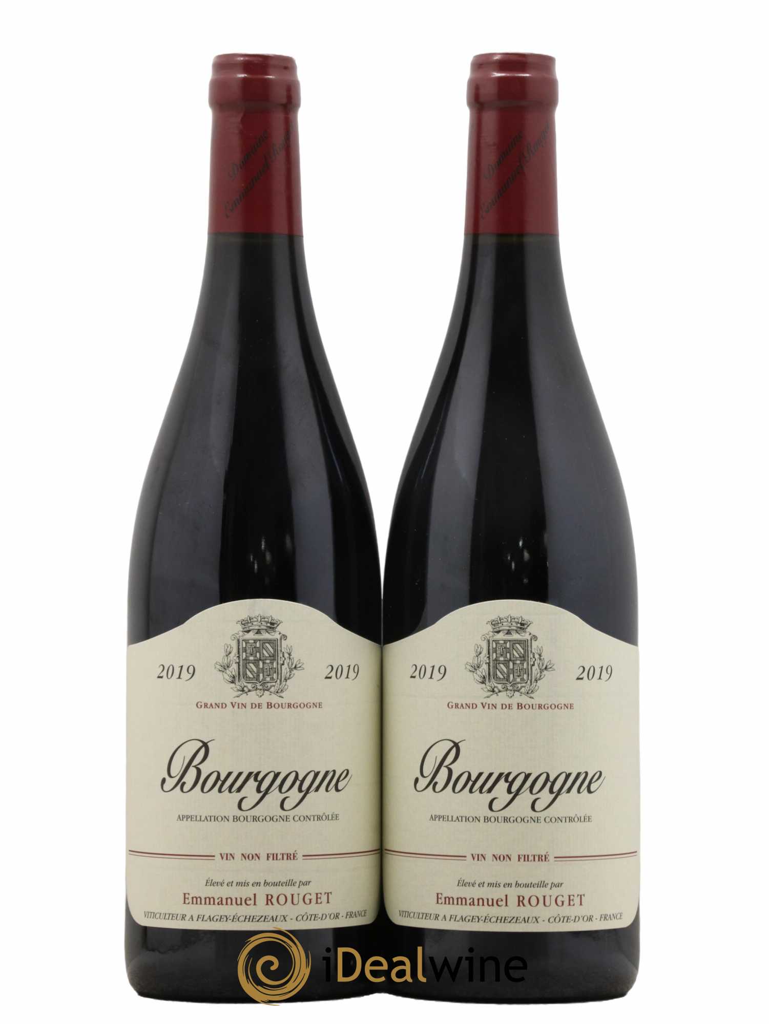 Bourgogne Emmanuel Rouget 2019 - Lot de 2 bouteilles - 0