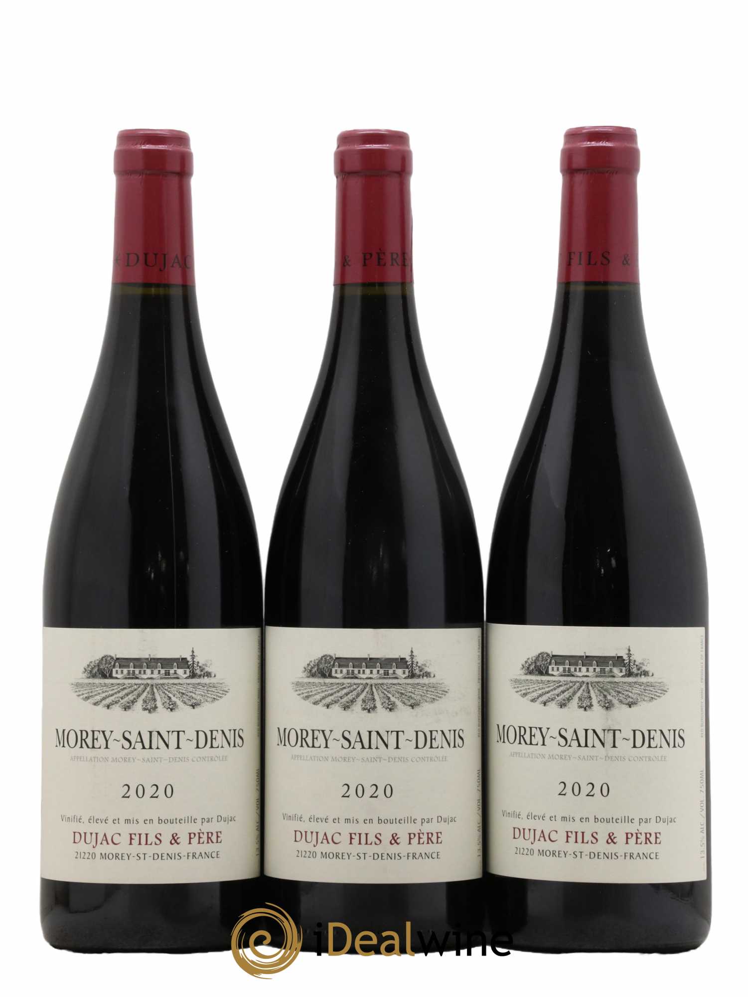 Morey-Saint-Denis Dujac Fils et Père 2020 - Lot de 3 bouteilles - 0